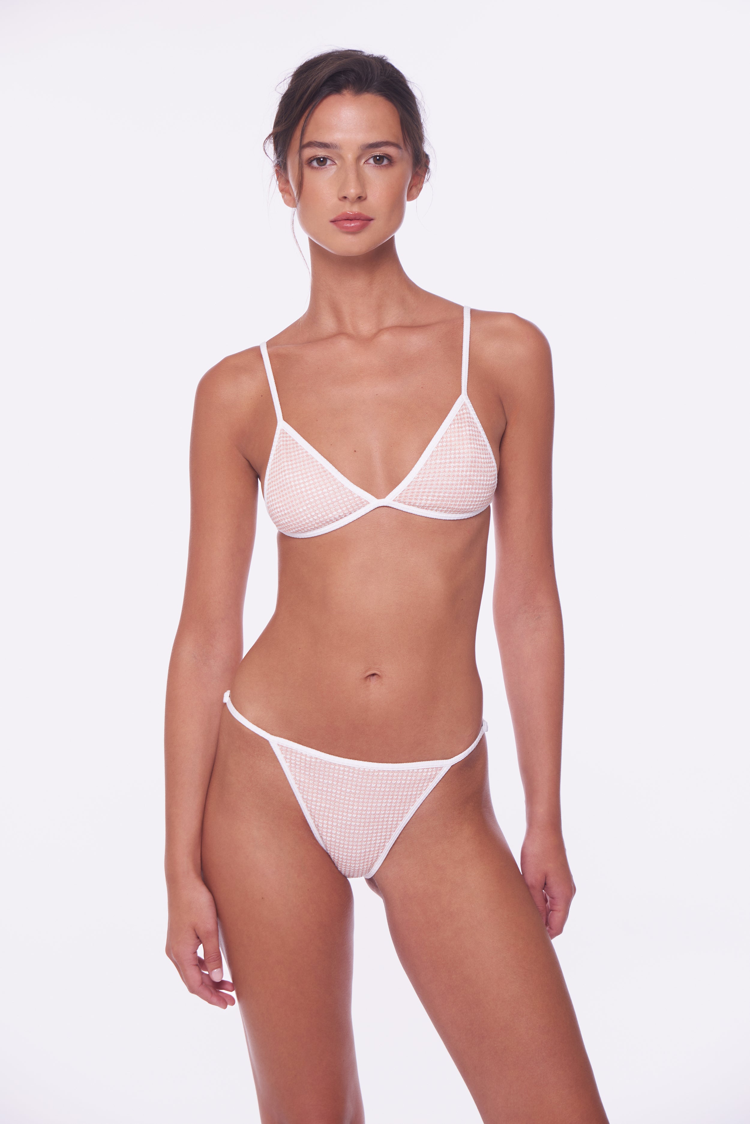 Peixoto Chateau Blush Bomba Bikini Top