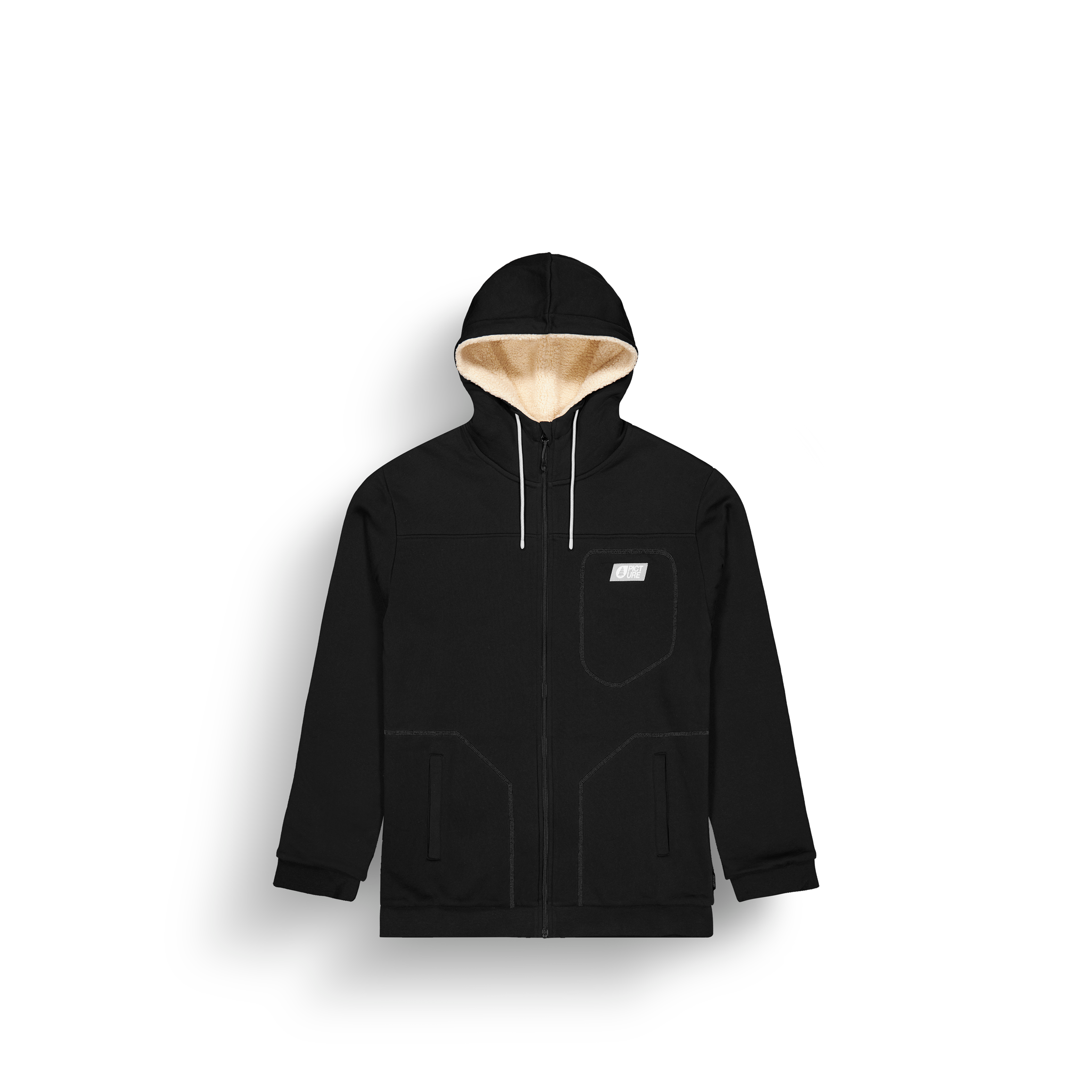 Sweat à capuche homme zippé BASEMENT PLUSH