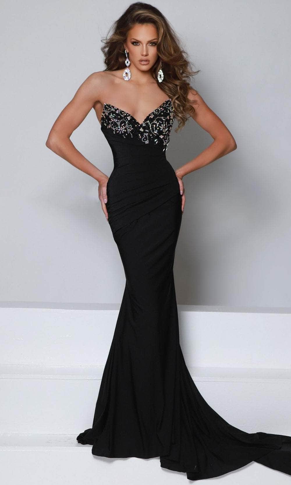 Johnathan Kayne 2941 - Jeweled Mermaid Evening Gown