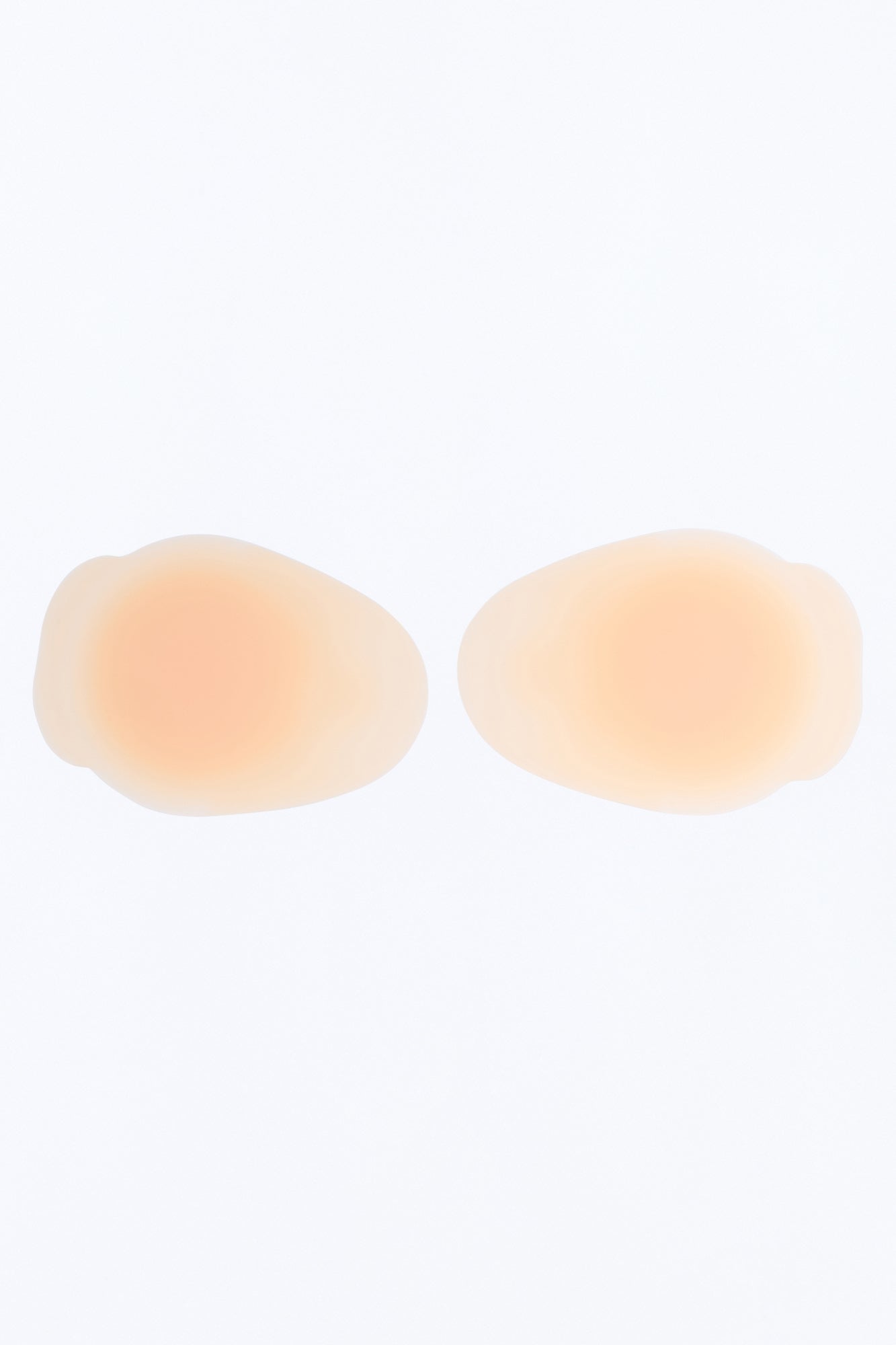 Smooth Nipple Cover Silicone Bra Pasties - Tan
