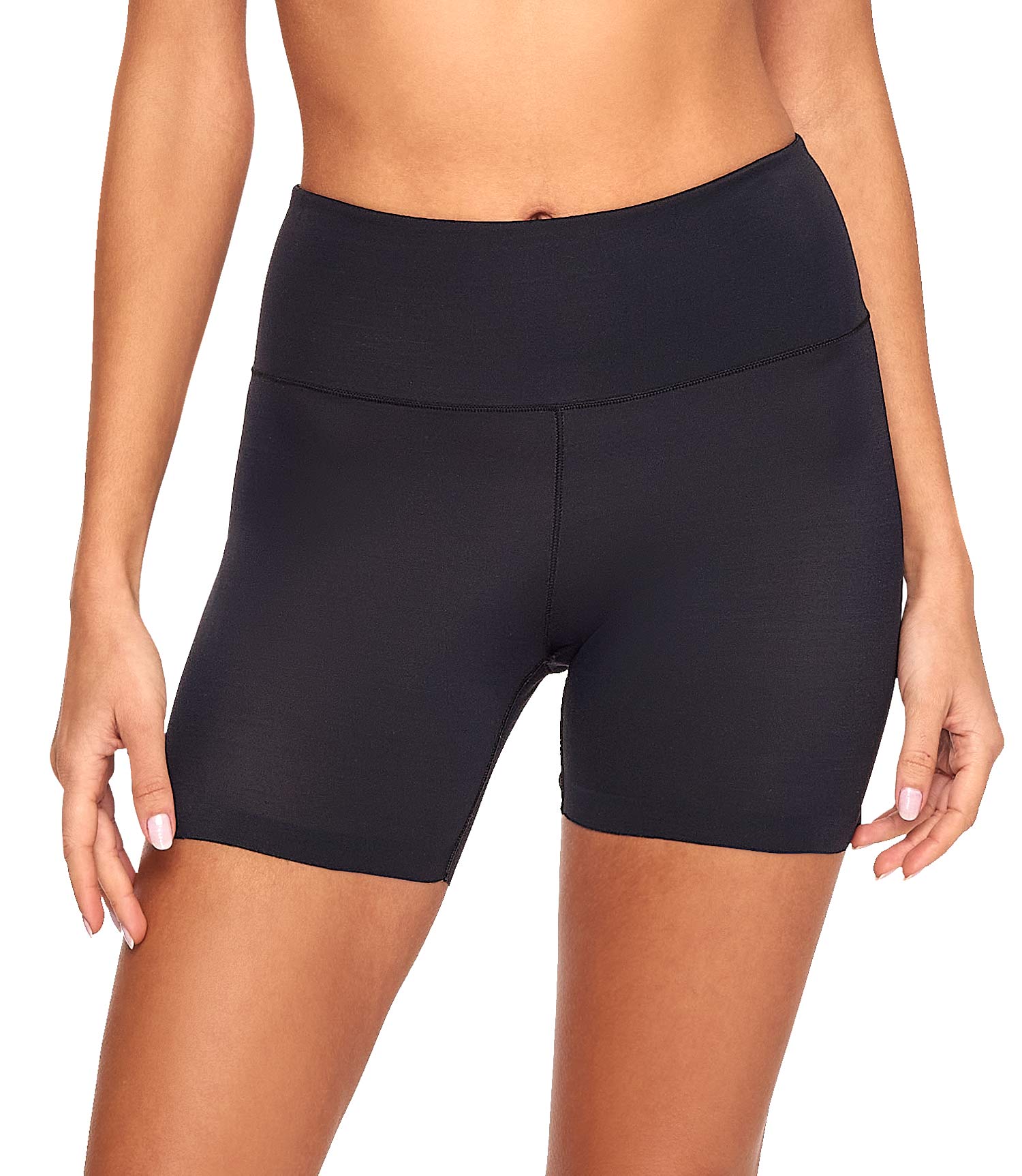 Ilusion High Waisted Comfortable Lightweight Smoothing Shorts 73004