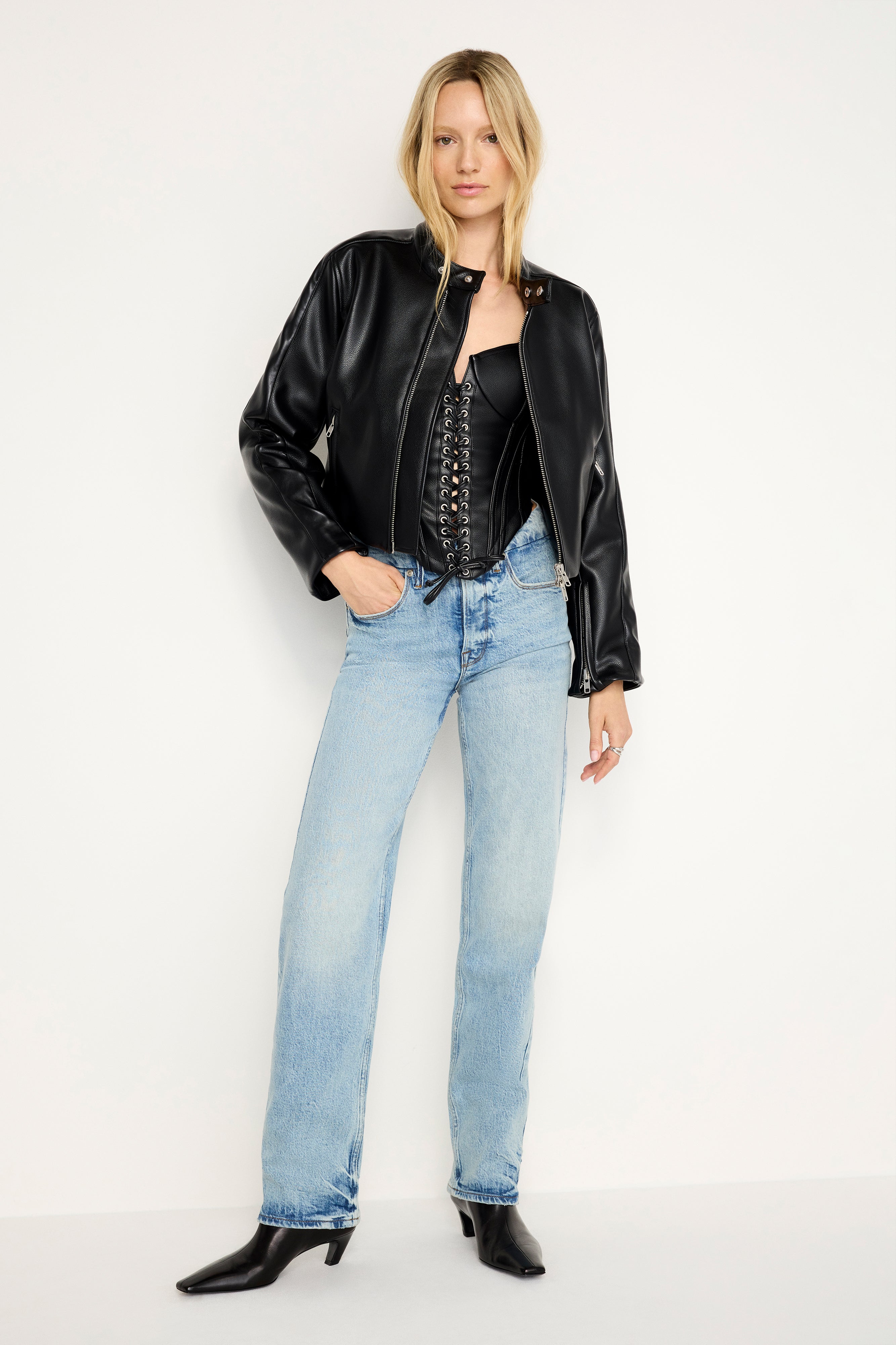 GOOD ICON STRAIGHT JEANS | INDIGO712
