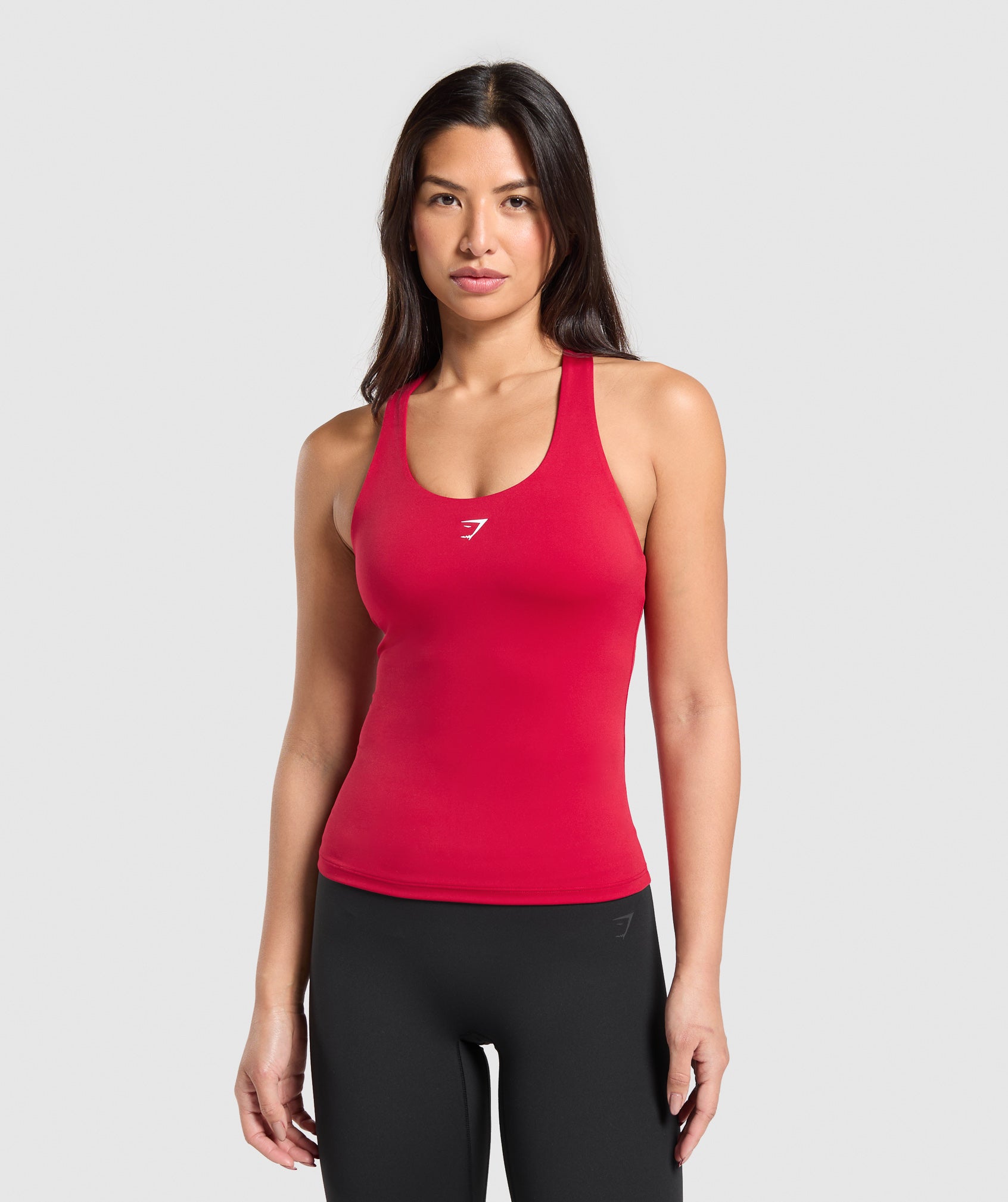 Gymshark Shelf Cami Tank - Carmine Red