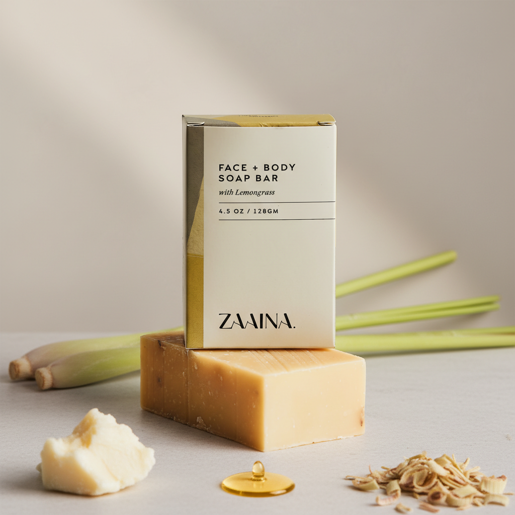 Lemongrass Natural Handmade Soap Bar
