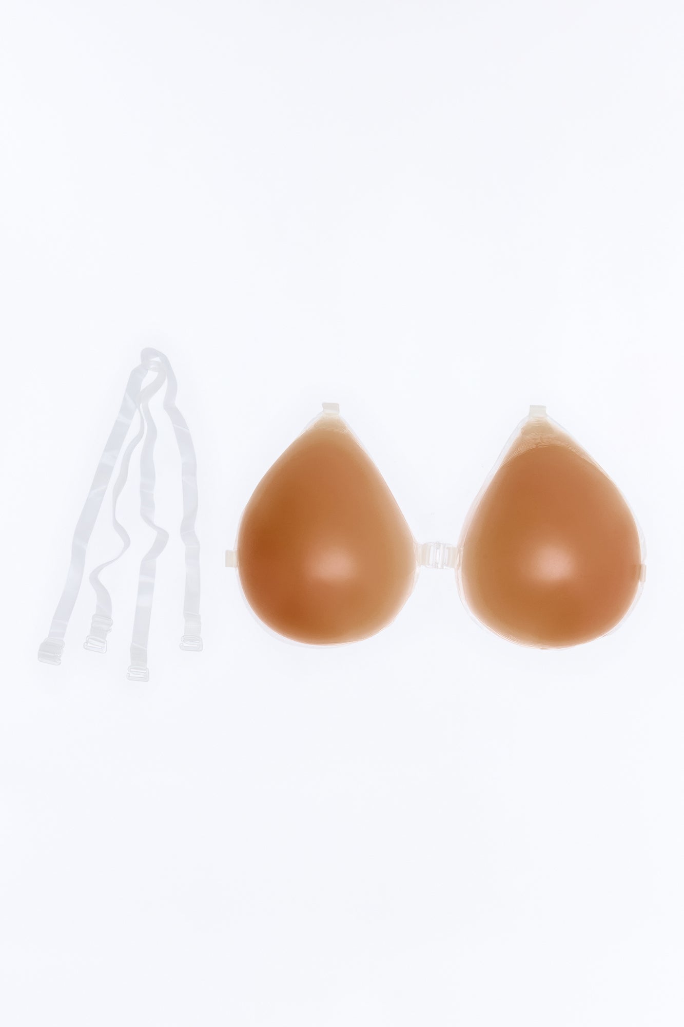 Undetectable Silicone Invisible Bra - Tan