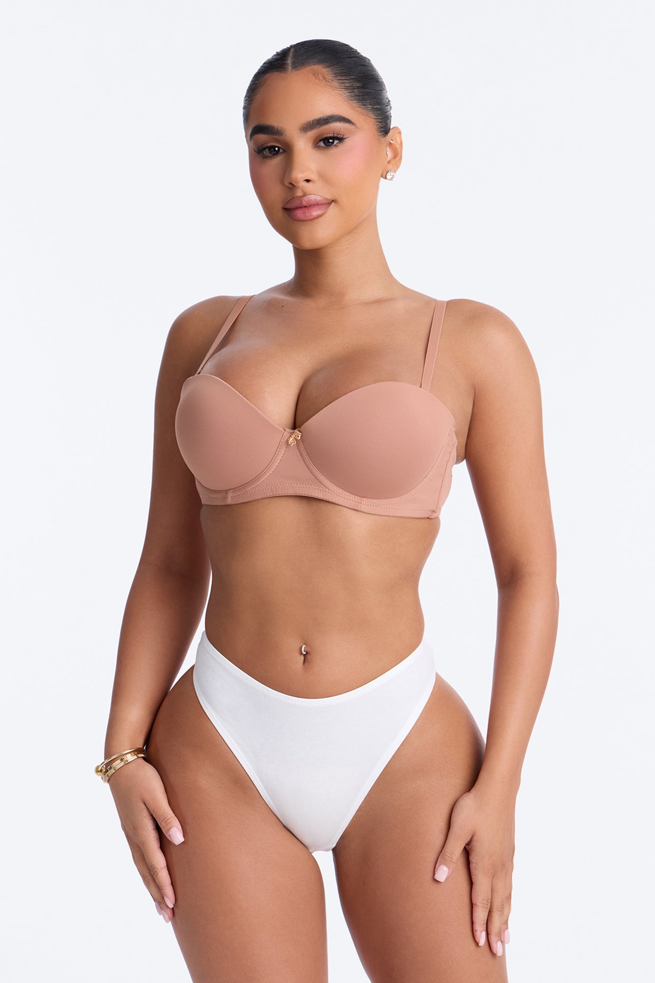 Flirt Alert Convertible Bra - Mocha