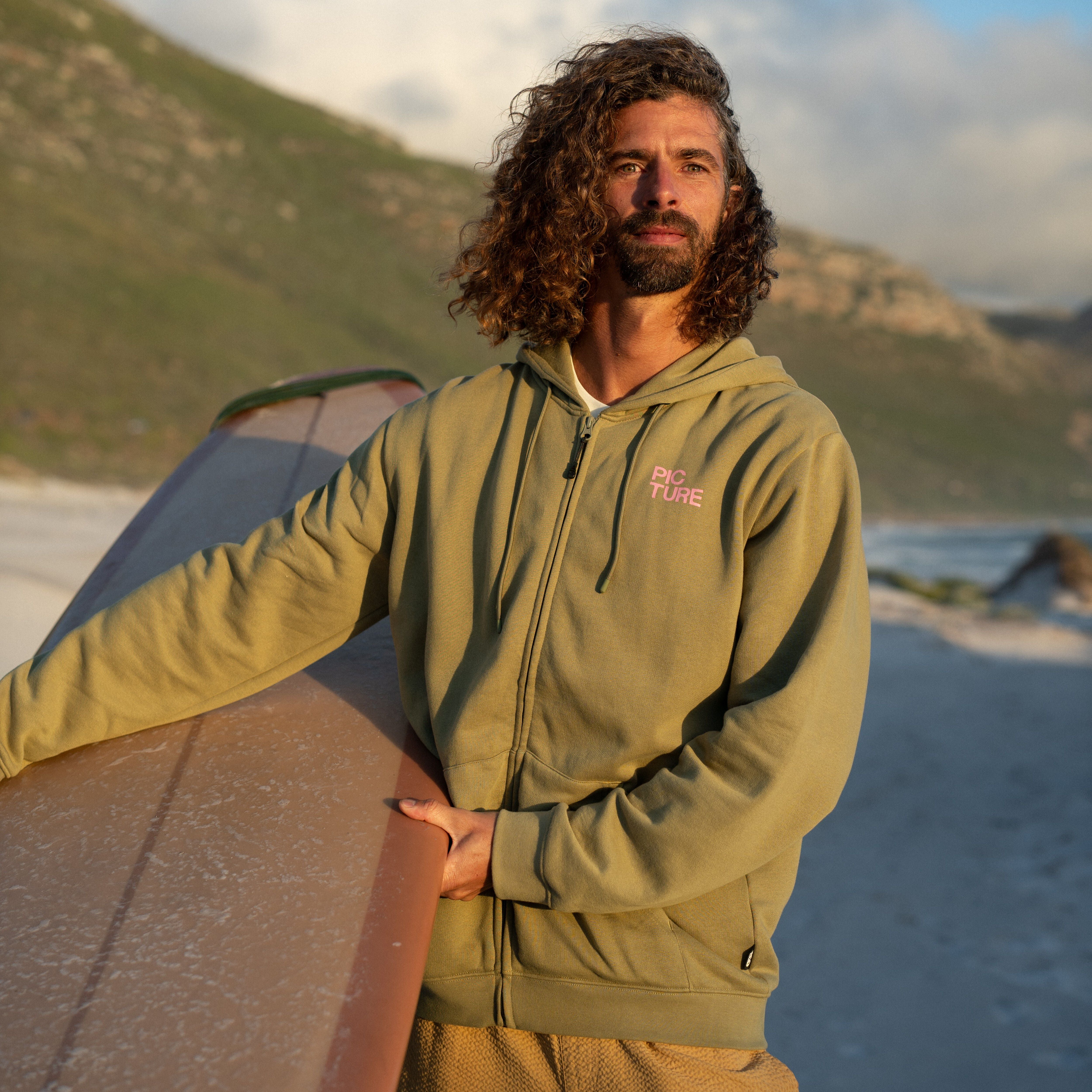 Sweat à capuche zippé homme ENDAKO