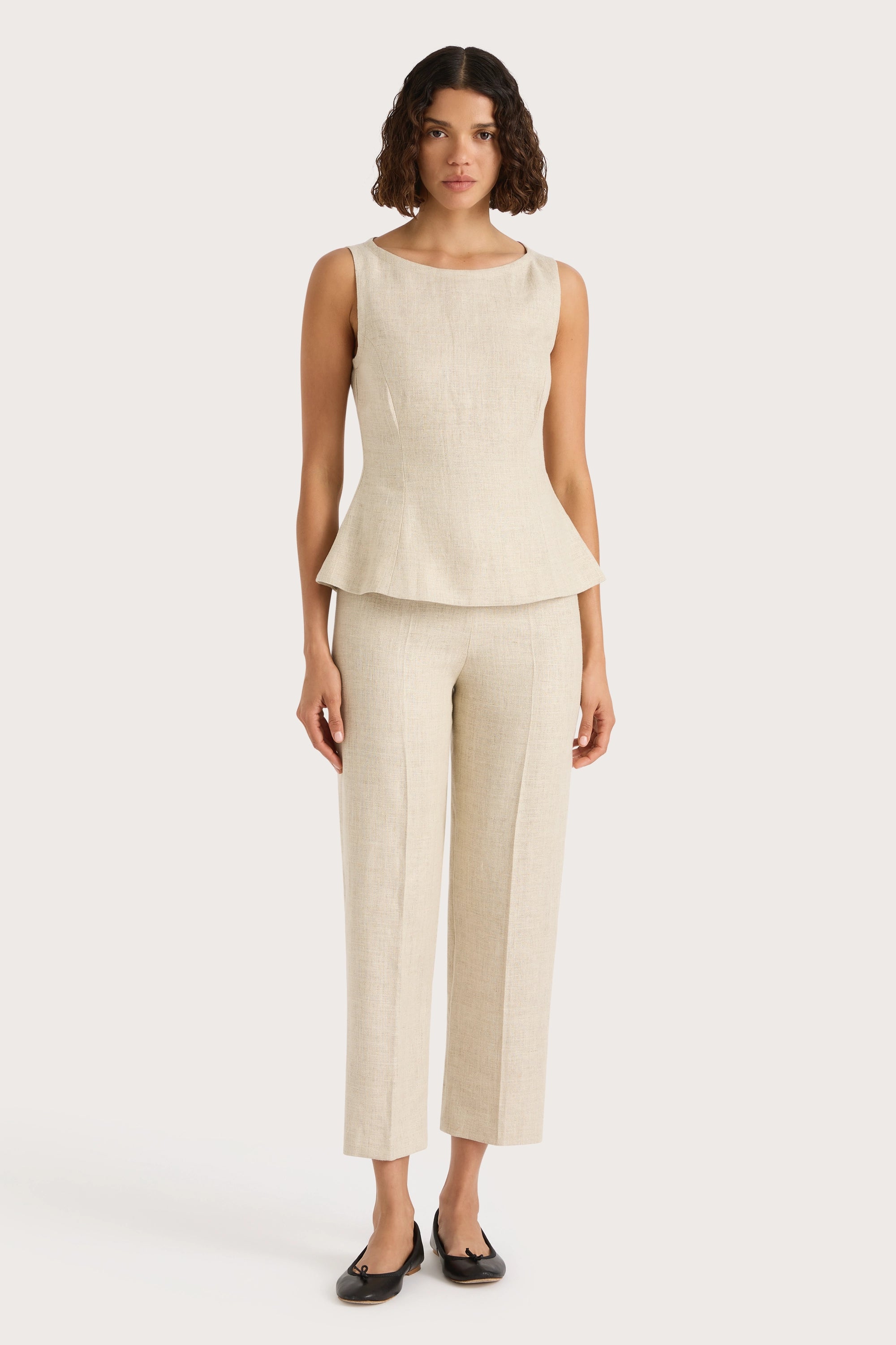 Claudine Pant Natural - Final Sale