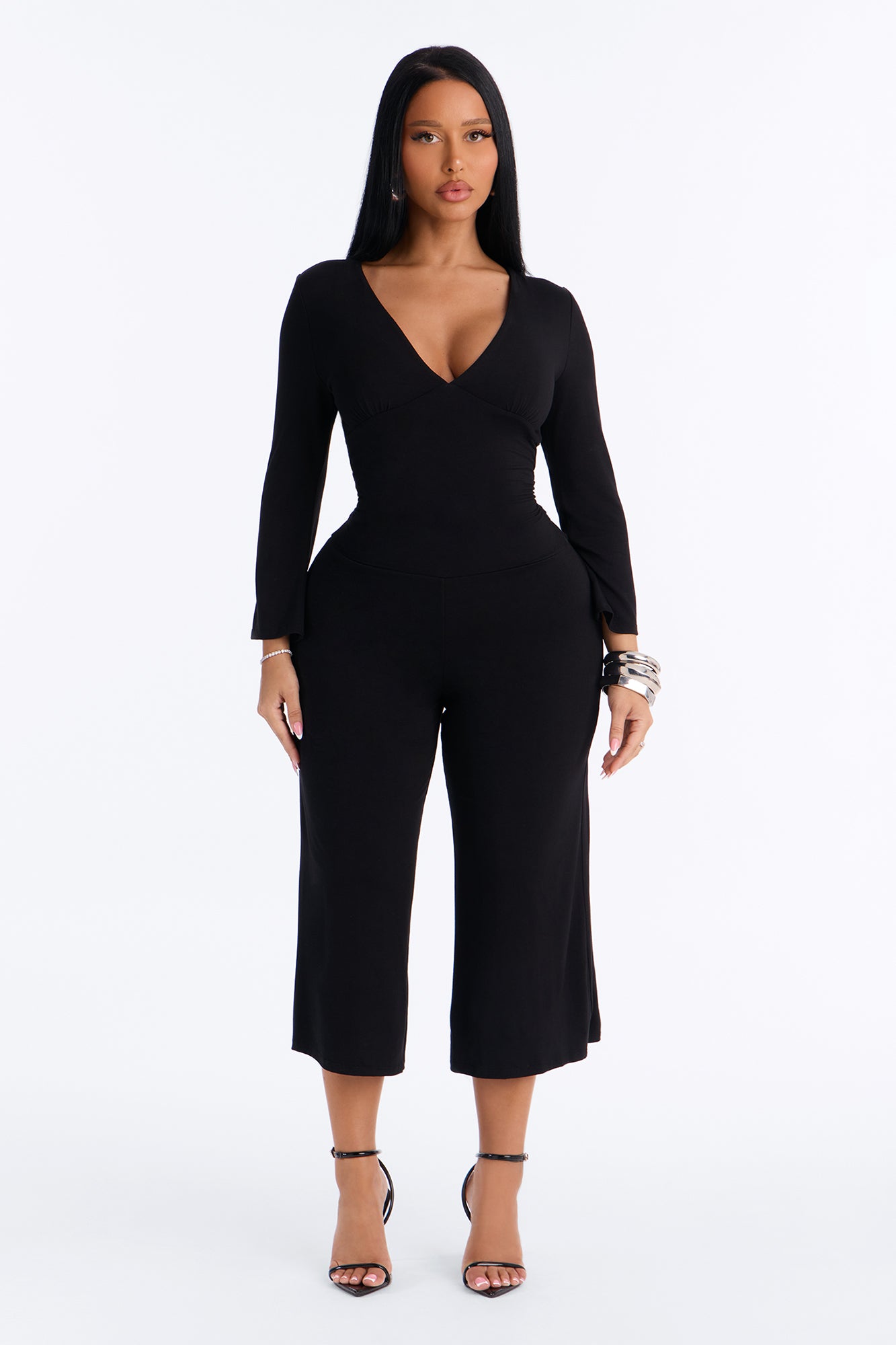 Lori Gaucho Jumpsuit - Black