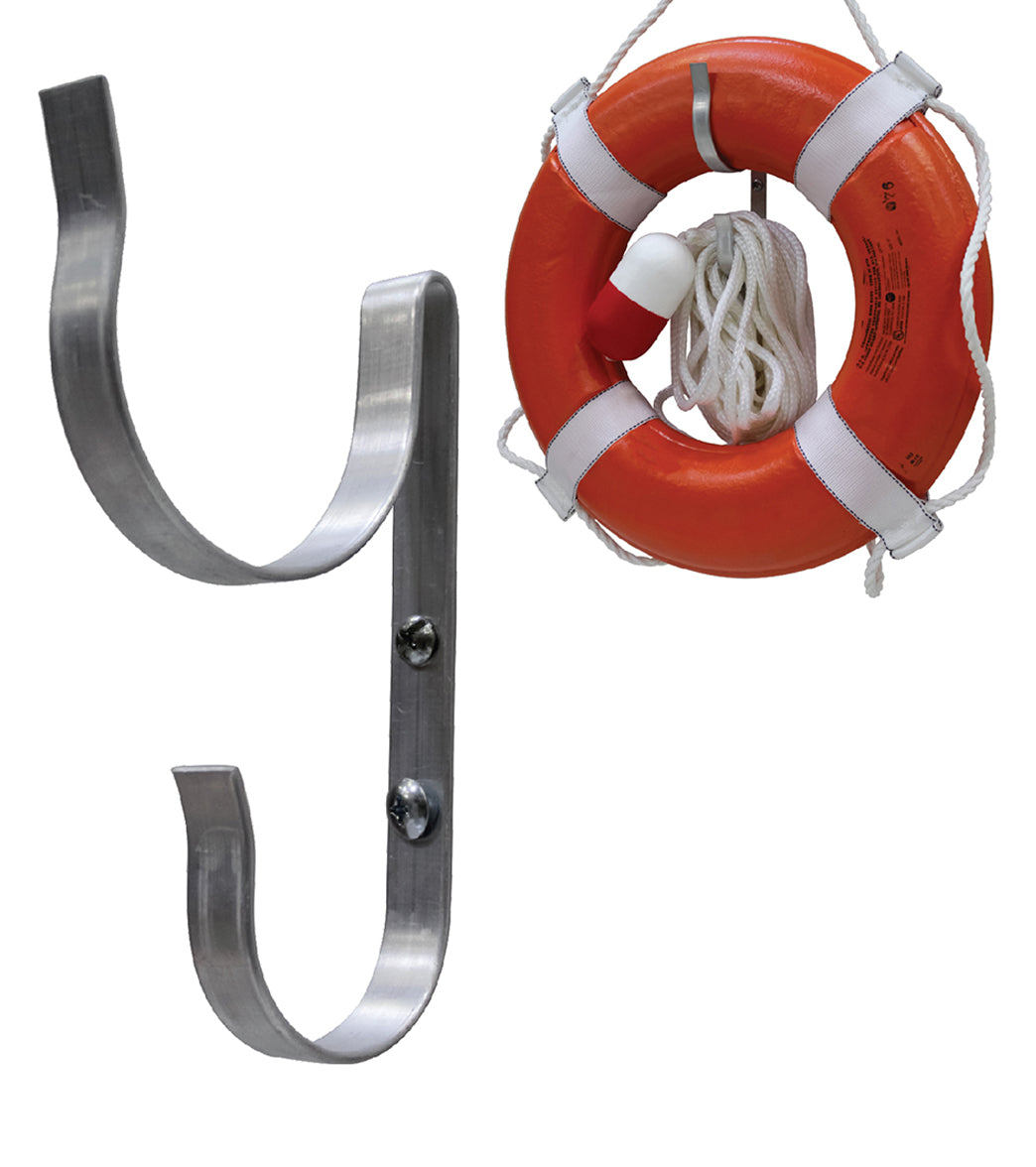 KEMP USA Ring Buoy J-Hook Mounting Bracket