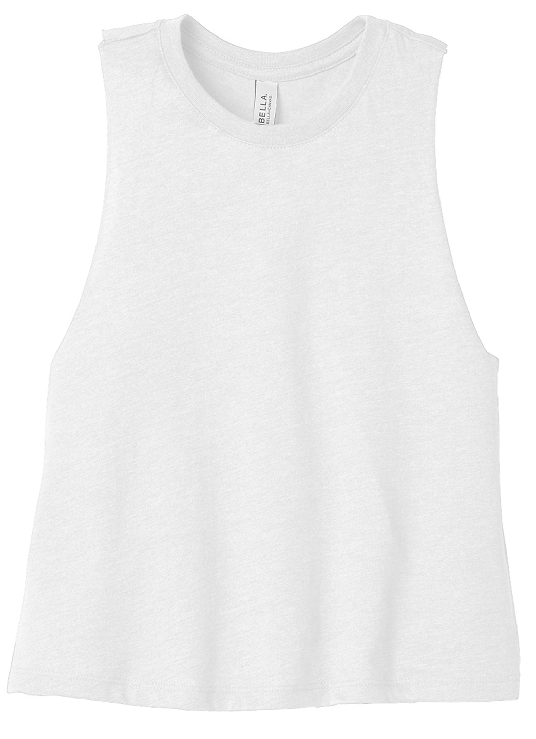 Bella + Canvas Women’s Racerback Cropped Tank