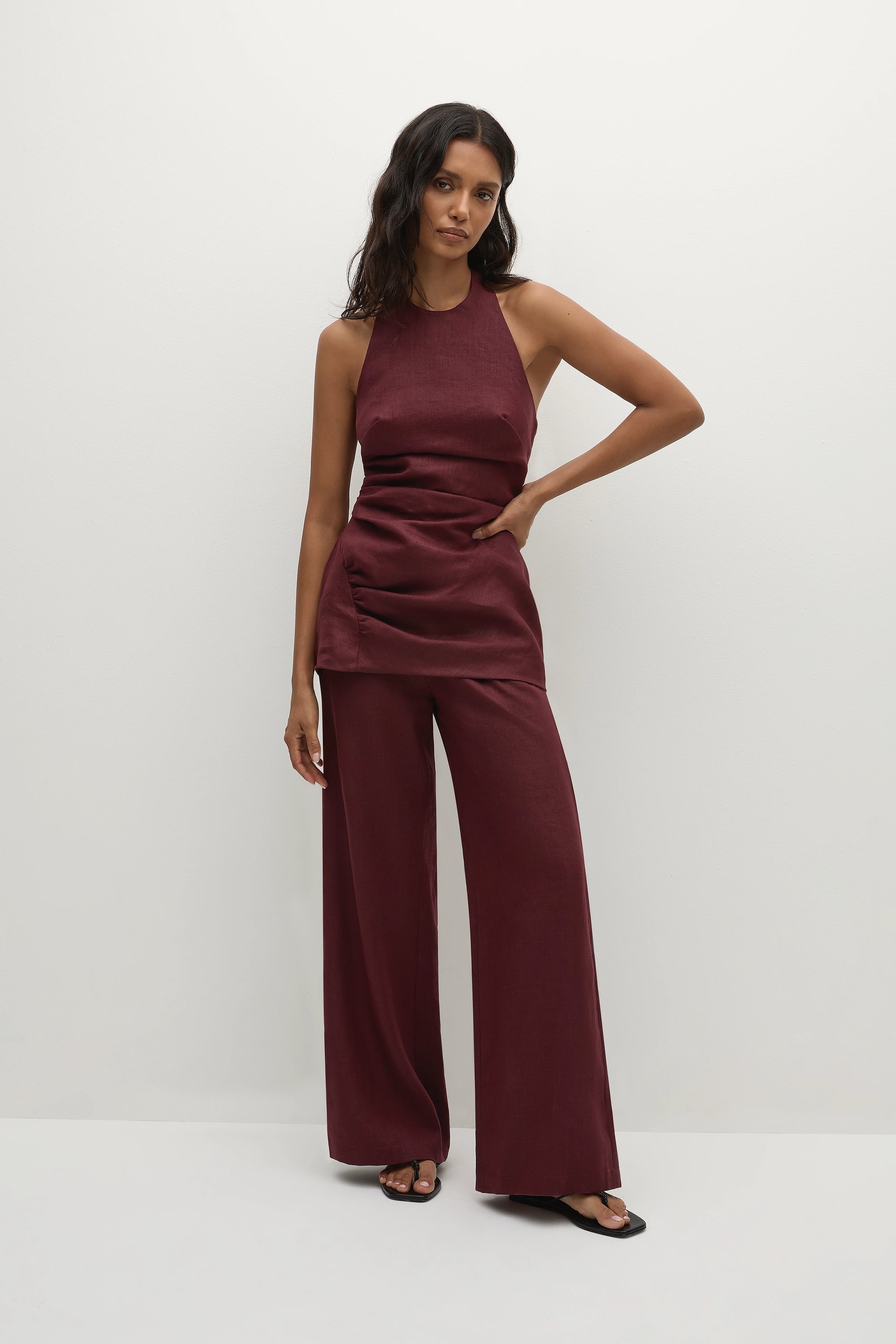 Fia Top Bordeaux - Final Sale