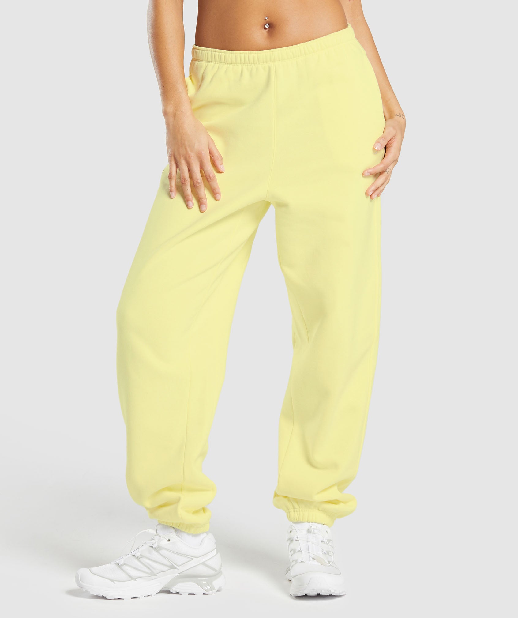 Gymshark Fleece Jogger - Refresh Yellow