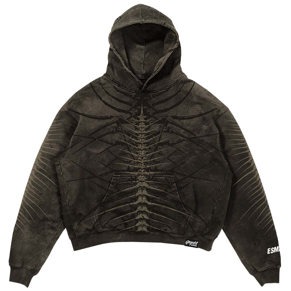 Lineage Of Dusk (Dirty) - Heavy Oversized Hoodie (400GSM)