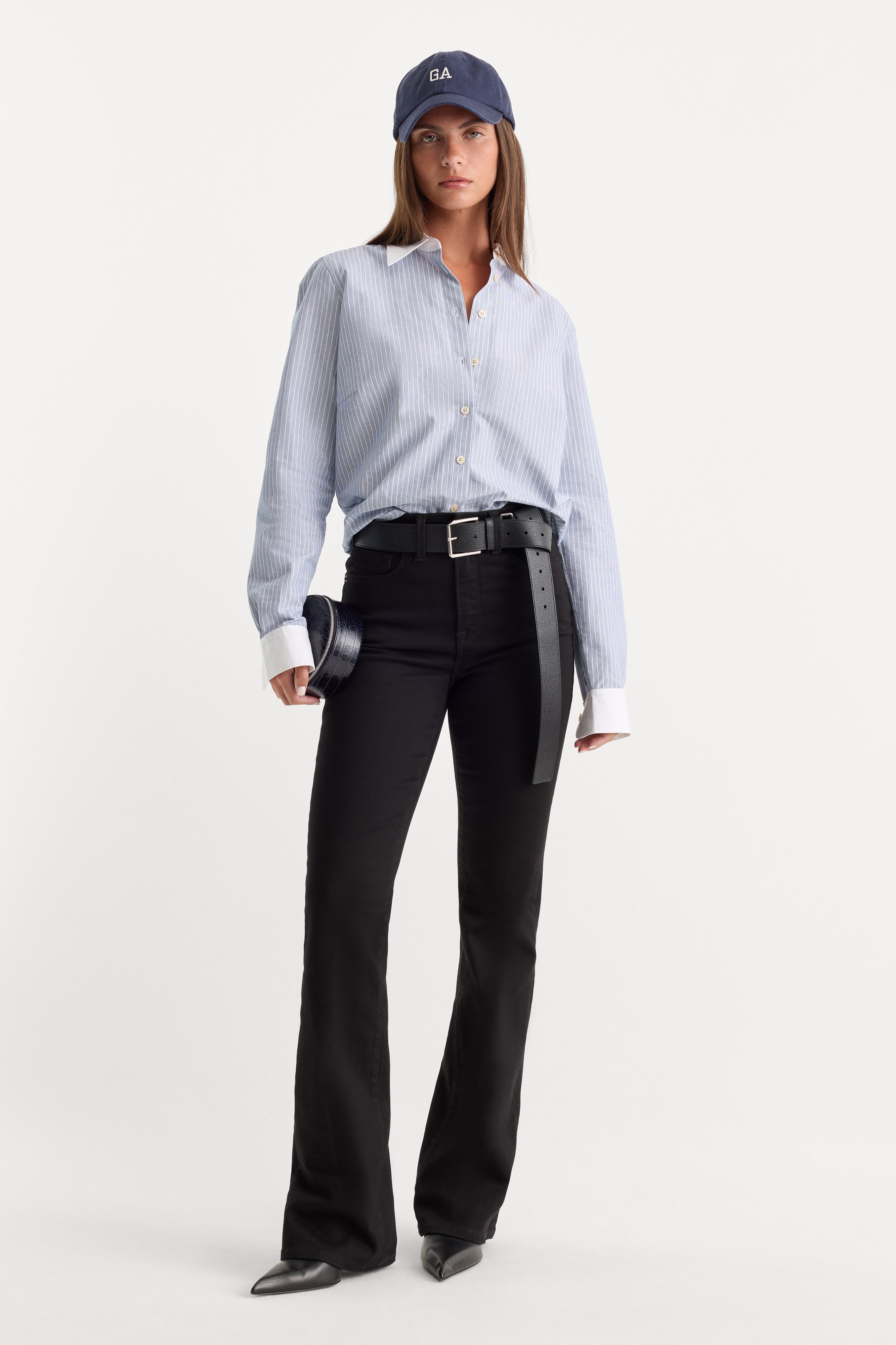 NEVER FADE GOOD CLASSIC SLIM BOOTCUT JEANS | BLACK