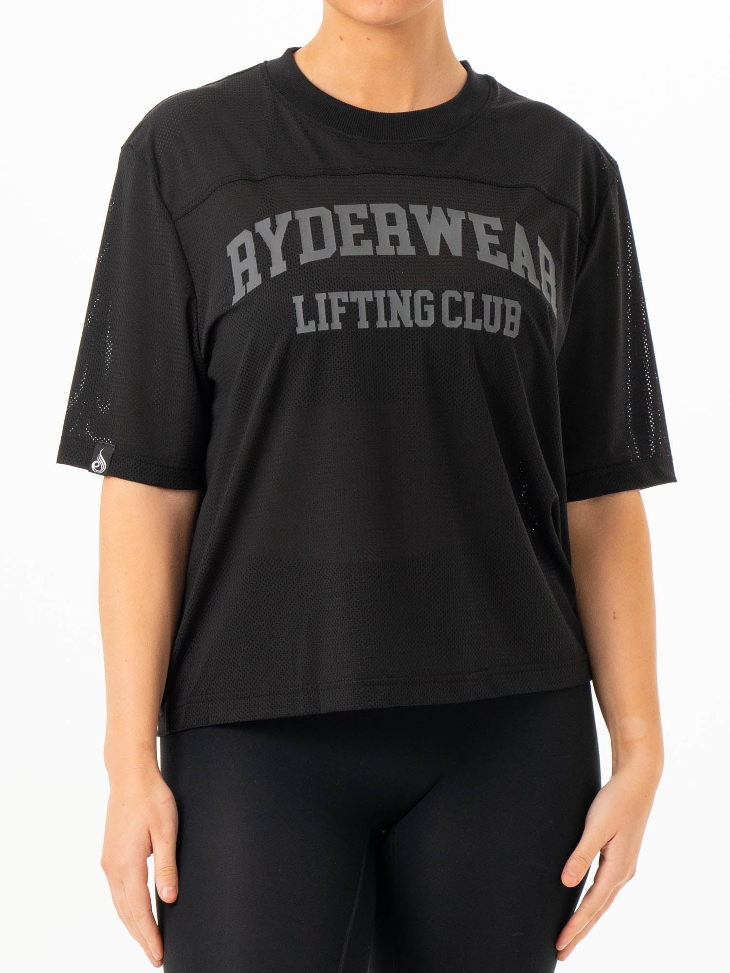 Mesh Flex T-Shirt - Black