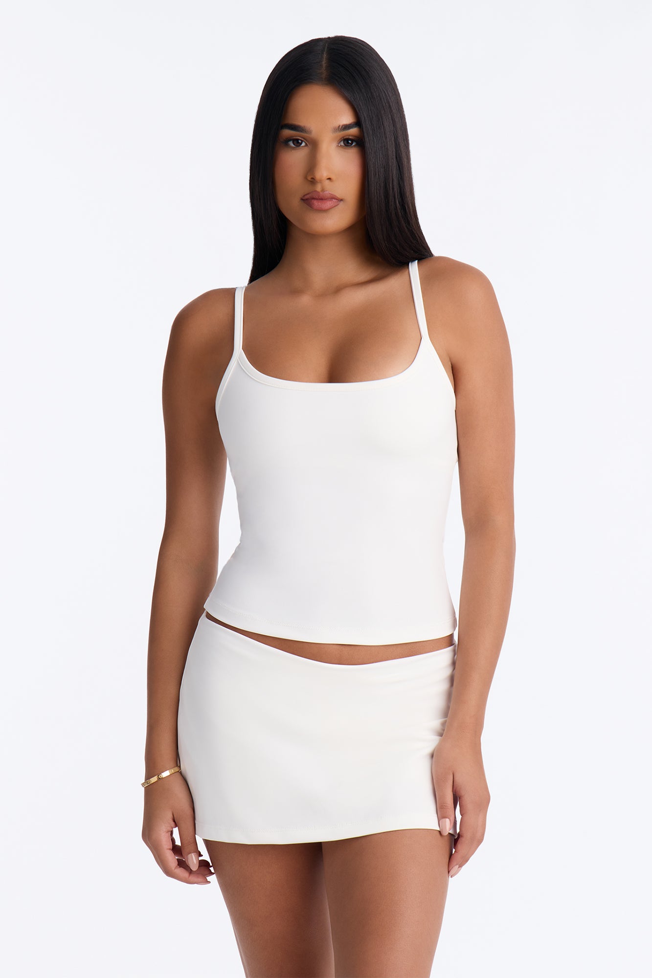 Fits Perfectly Body Tank Top - White