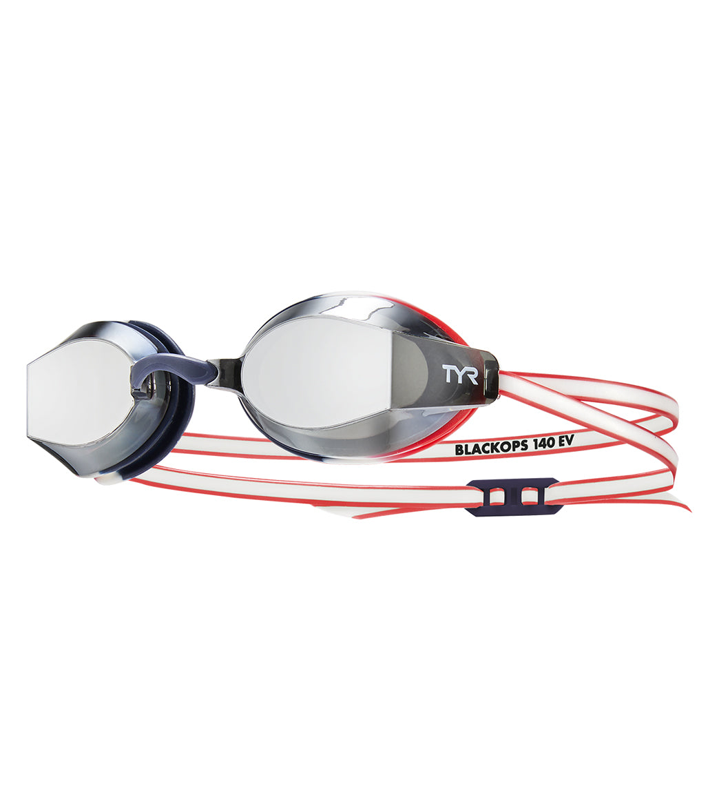 TYR USA Black Ops 140 EV Racing Mirrored Junior Fit Goggle