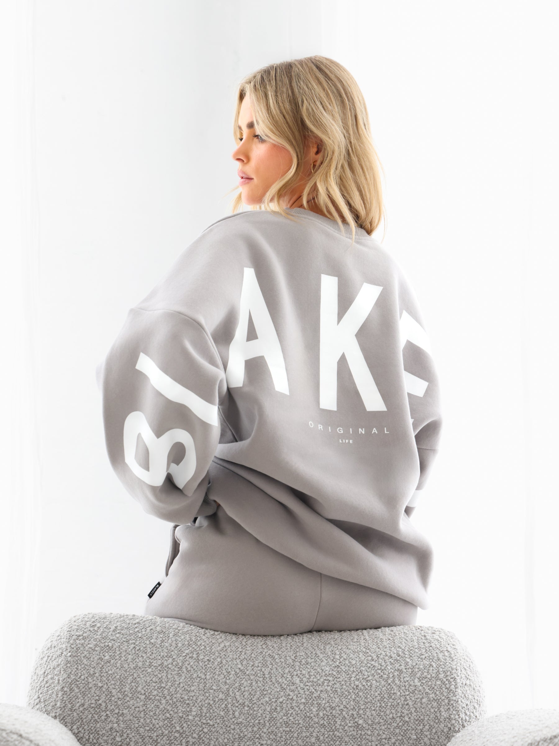 Isabel Oversized Jumper - Cloud Grey