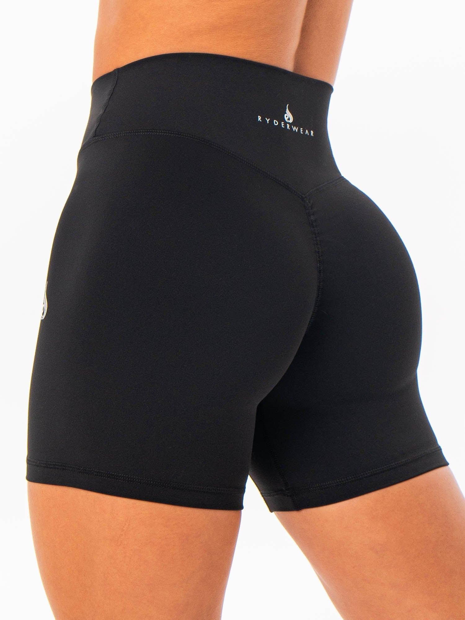 NKD Invisible Scrunch Shorts - Black