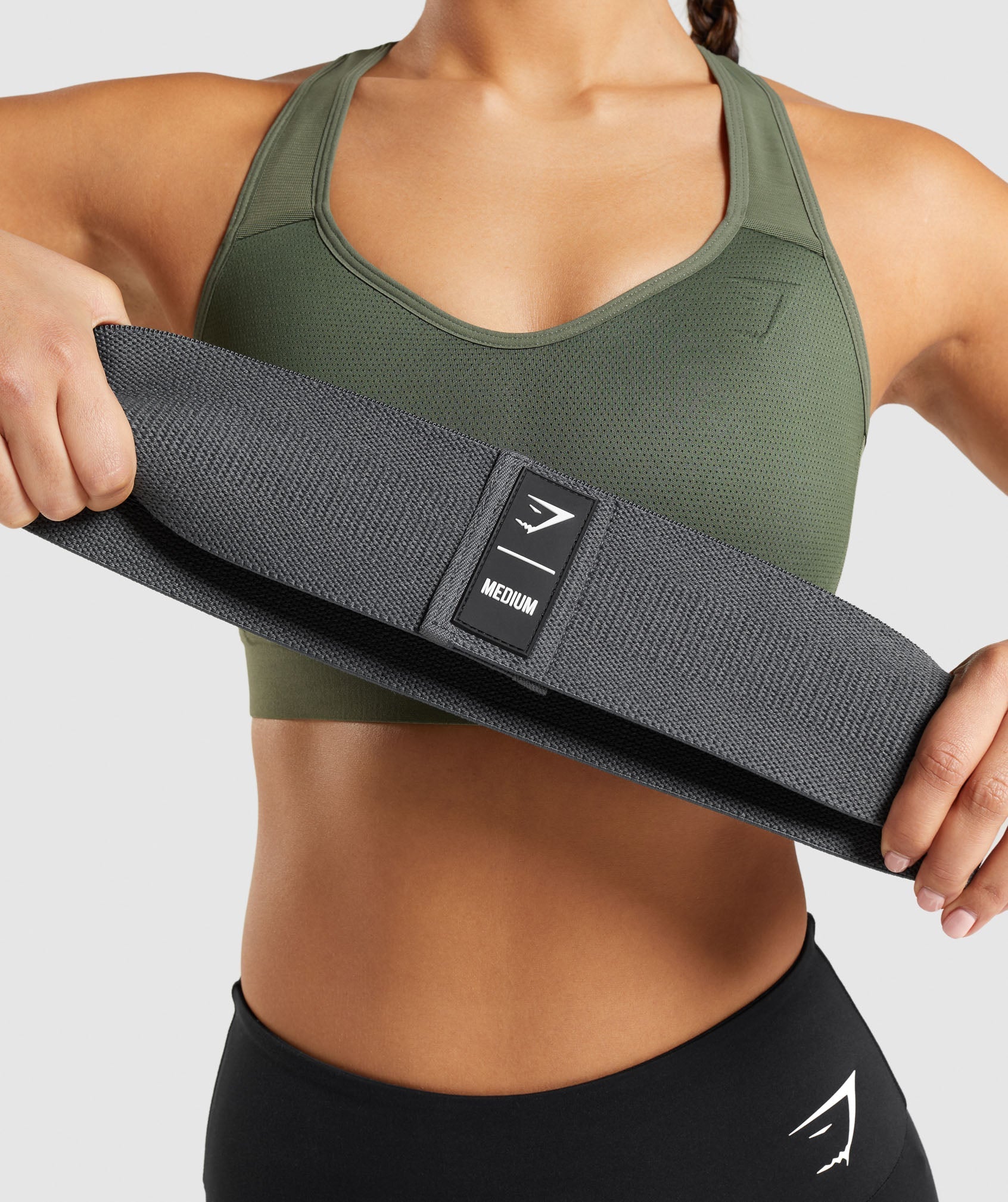 Gymshark Medium Glute Band - Grey