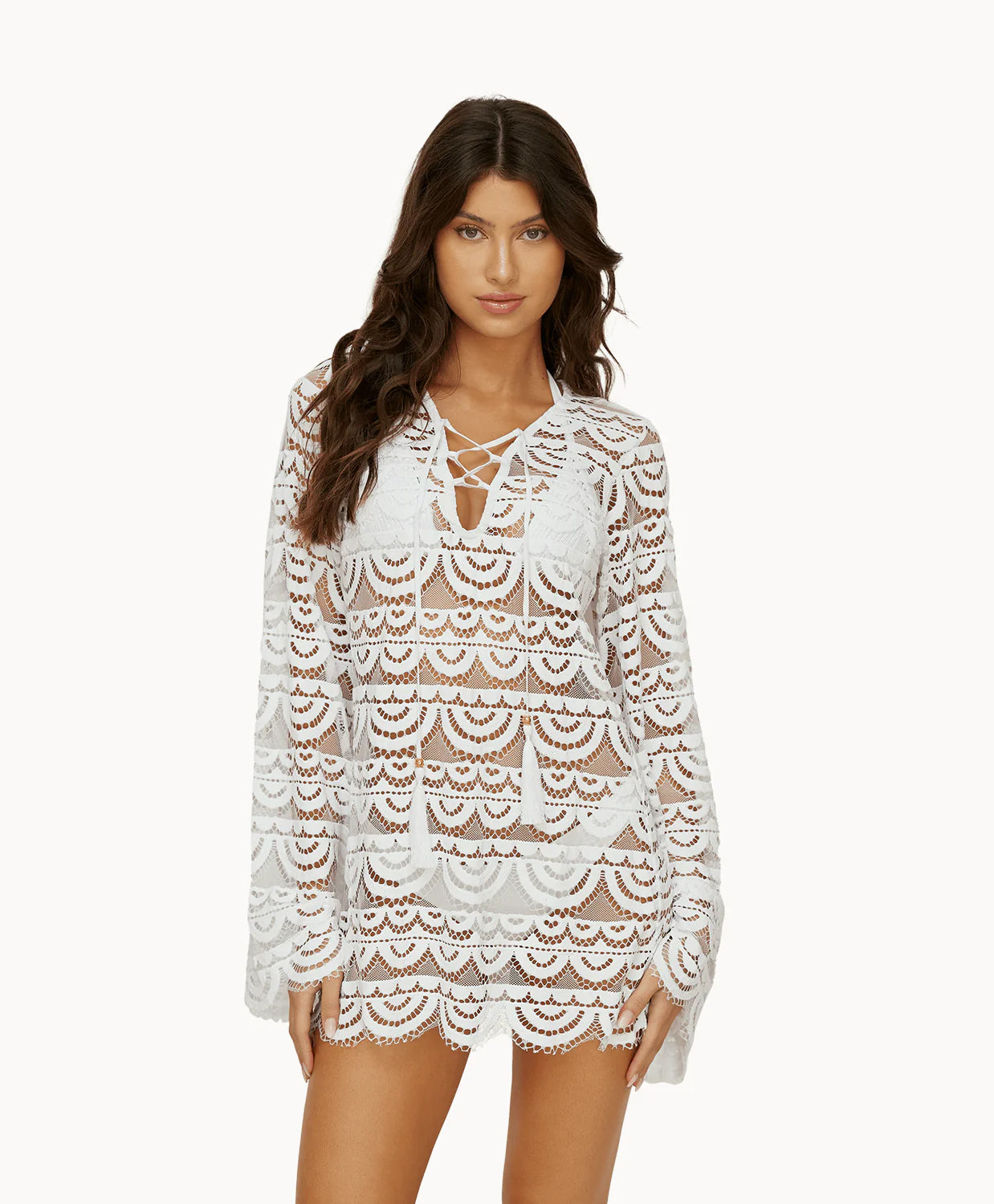 PQ Swim Water Lily Noah Tunic