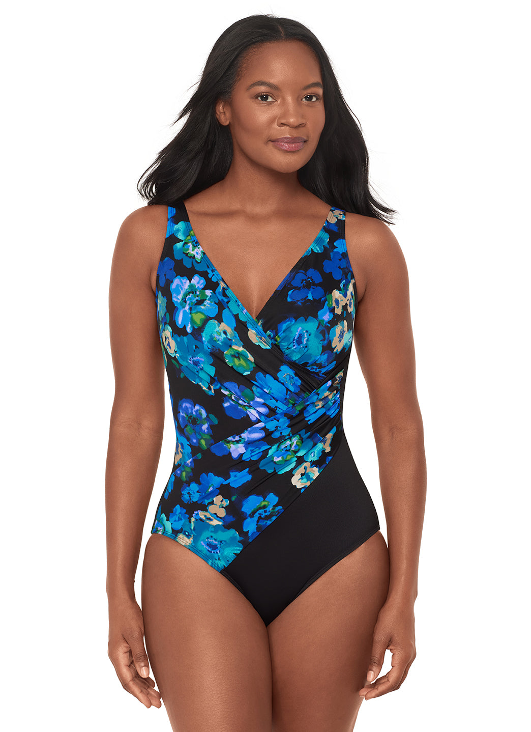 Miraclesuit Women's Secret Garden Oceanus One Piece Swimsuit