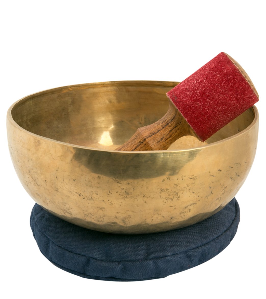 Sacred Space Hand Hammered Tibetan Singing Bowl 9"