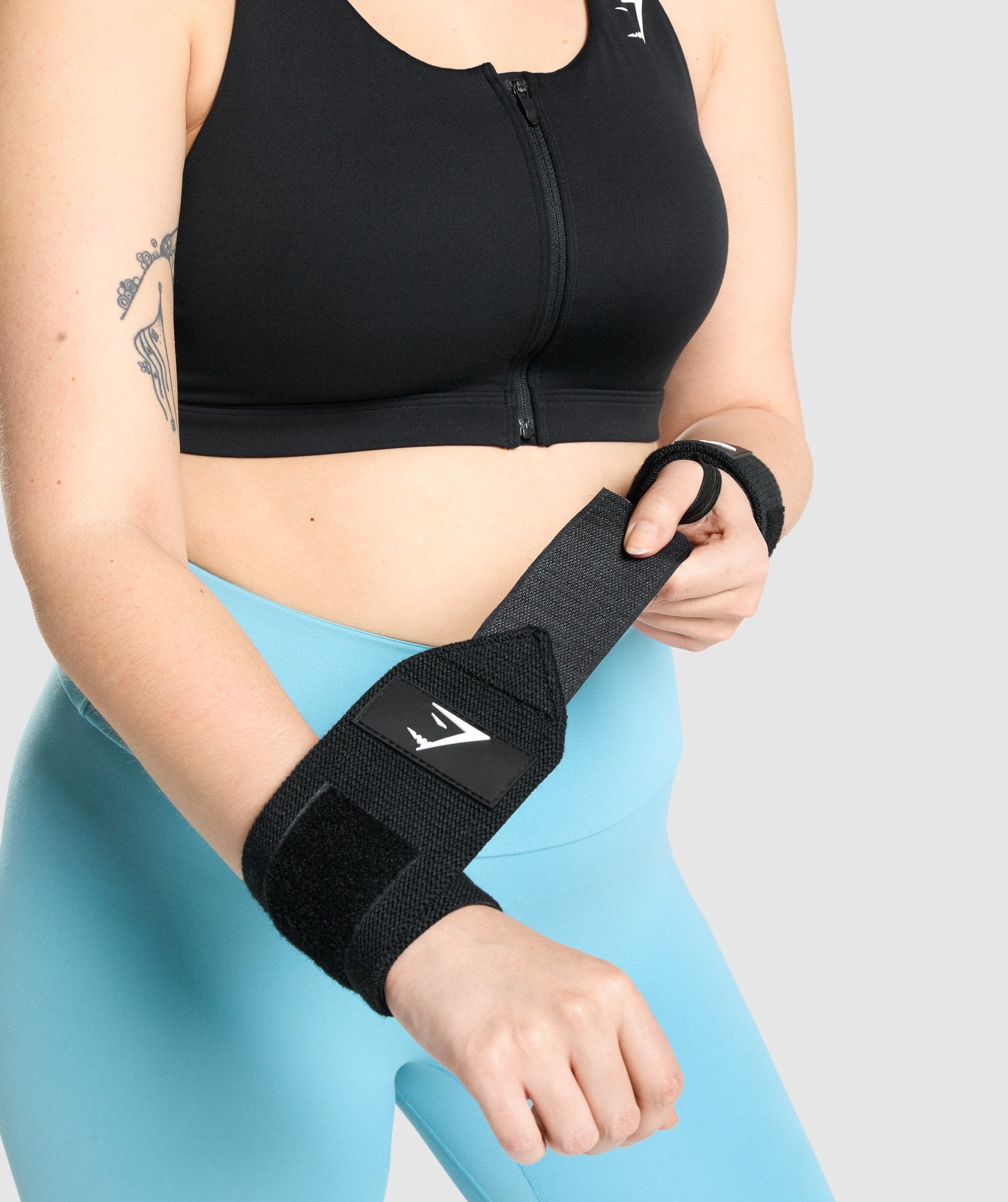Gymshark Wrist Straps - Black