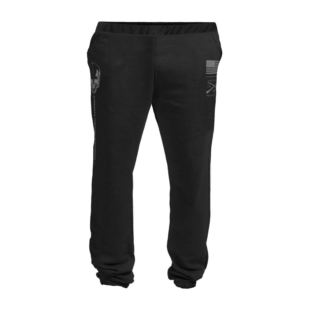 Strength Through Suffering Sweat Pant - Black