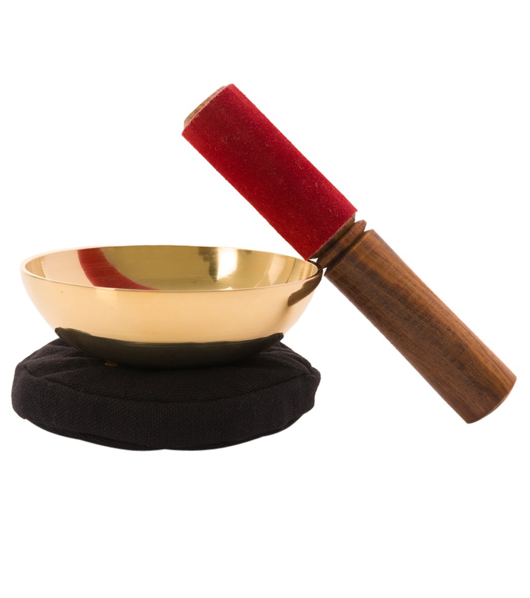 Sacred Space Golden Tibetan Singing Bowl