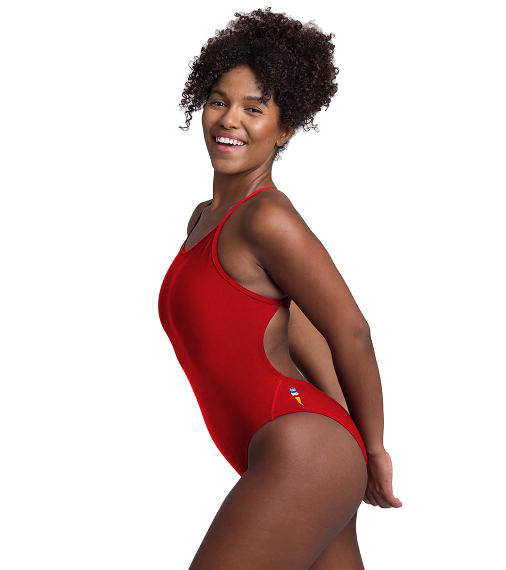 JOLYN Women's Brandon 2 Scoops One Piece Swimsuit