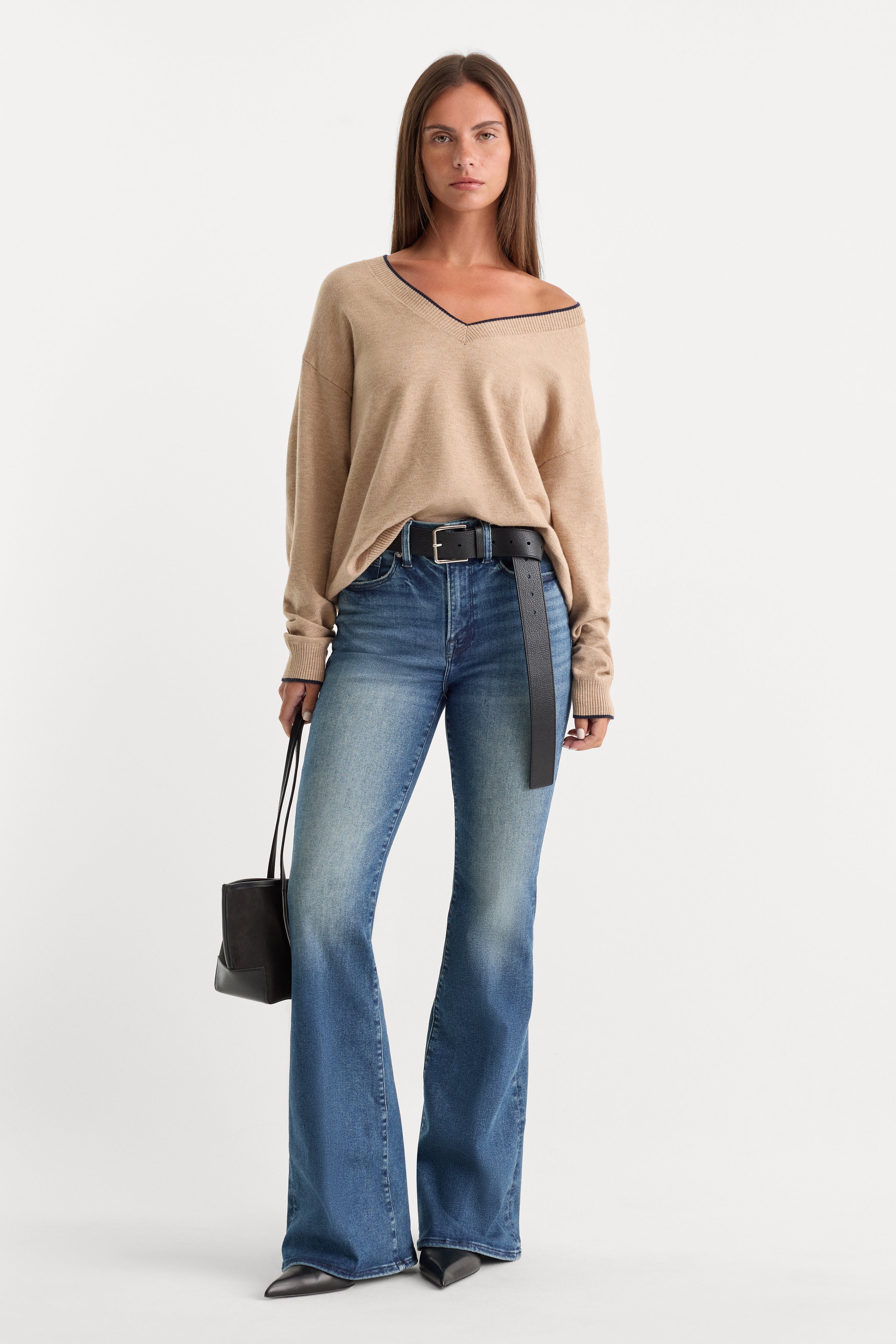 ALWAYS FITS GOOD LEGS FLARE JEANS | INDIGO1071