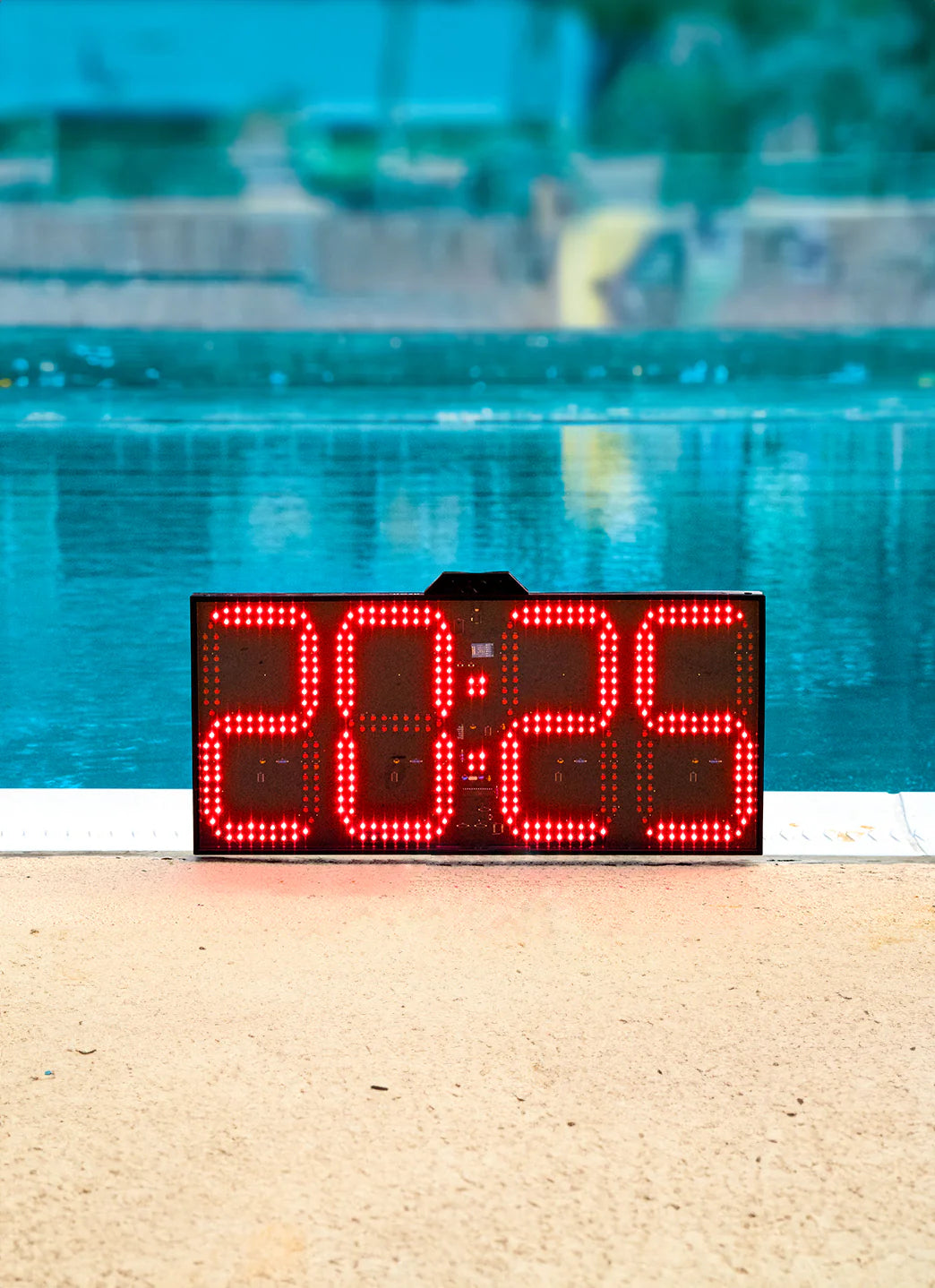 Neon Pace Clock