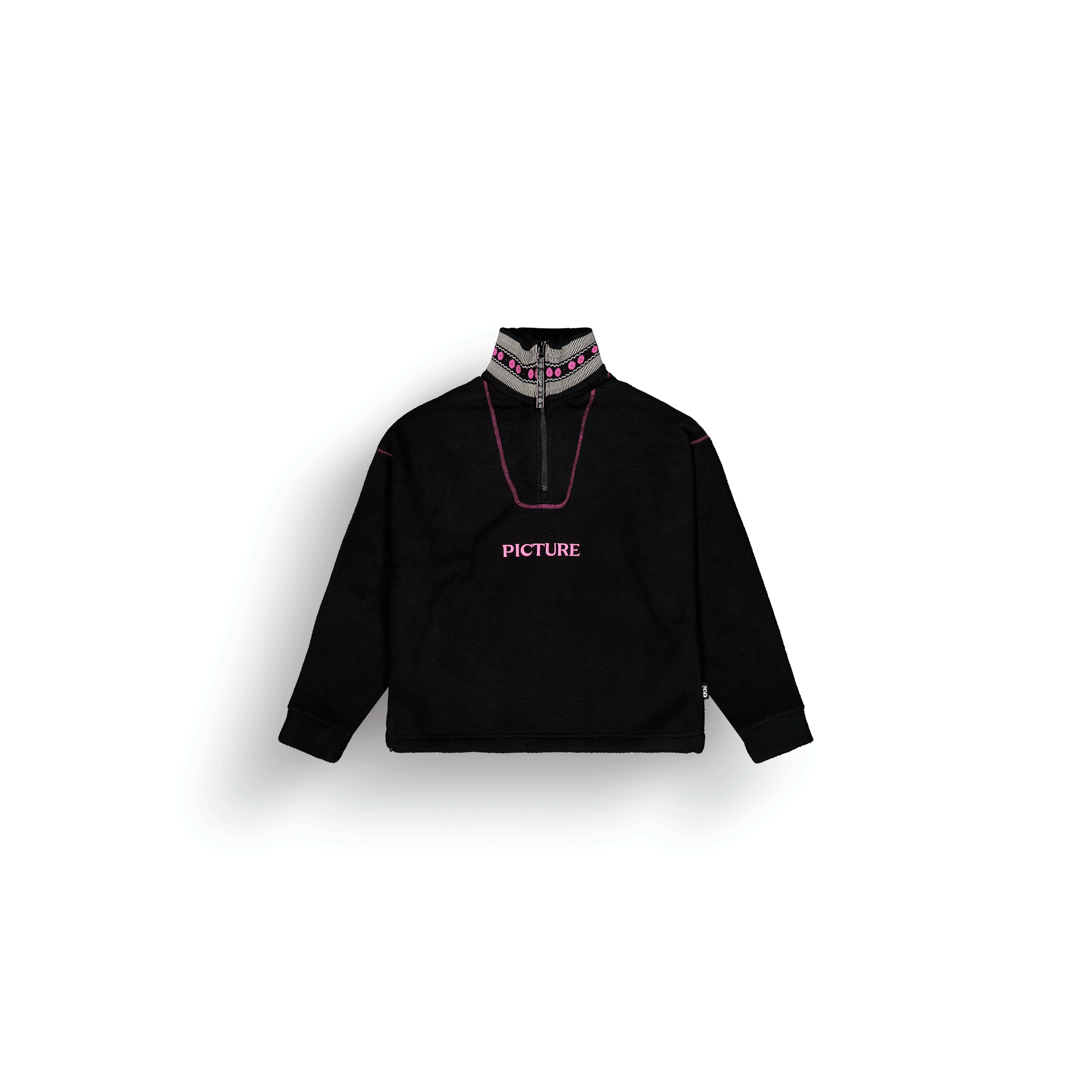 Polaire zippée femme CYLLA CROP 1/4