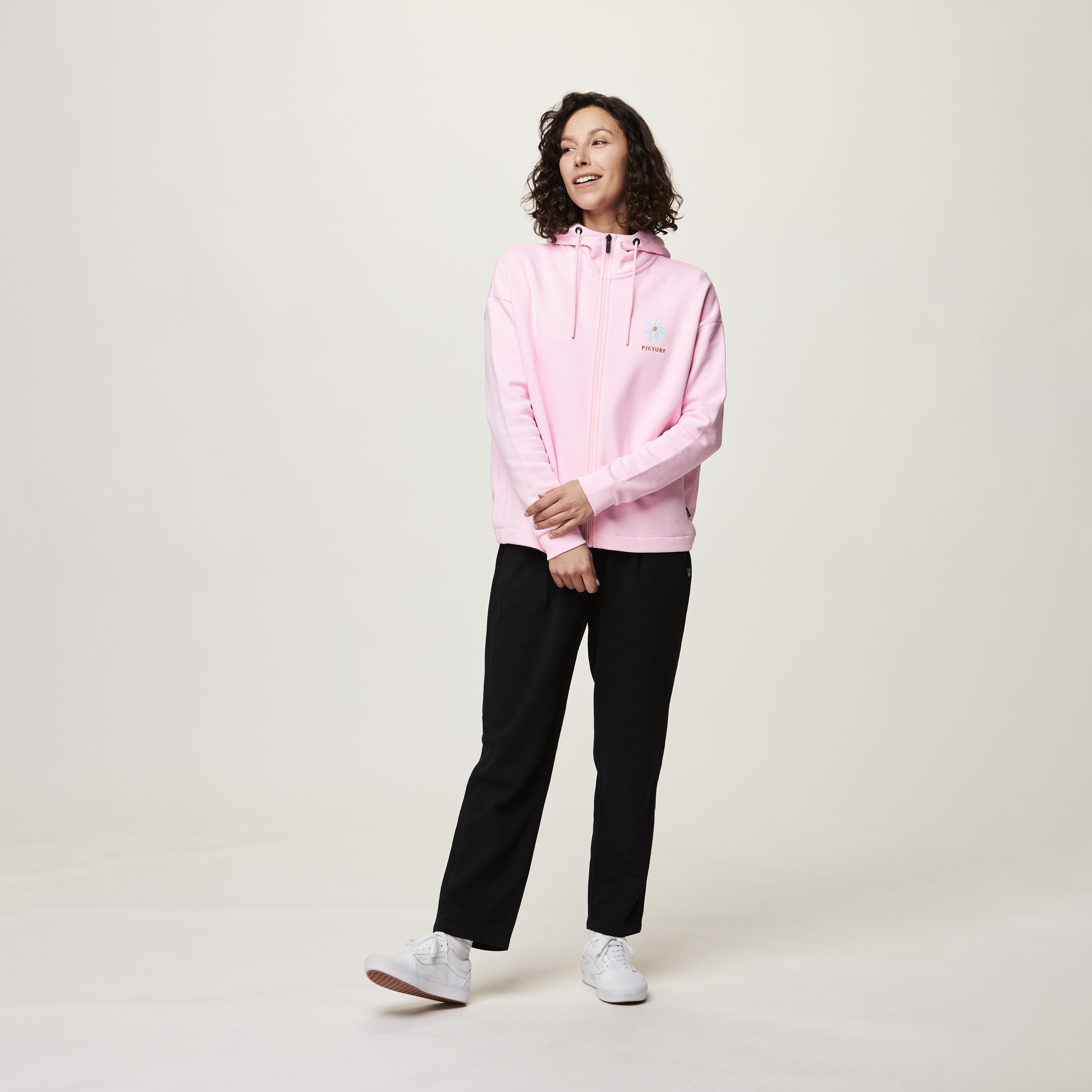 Sweat à capuche zippée femme PEAR