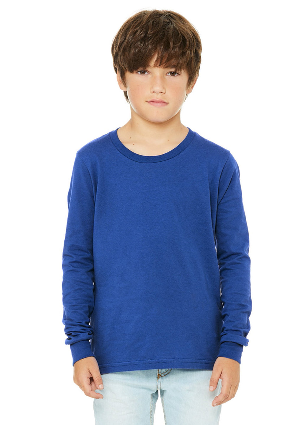 Bella + Canvas Youth Jersey Long Sleeve T-Shirt