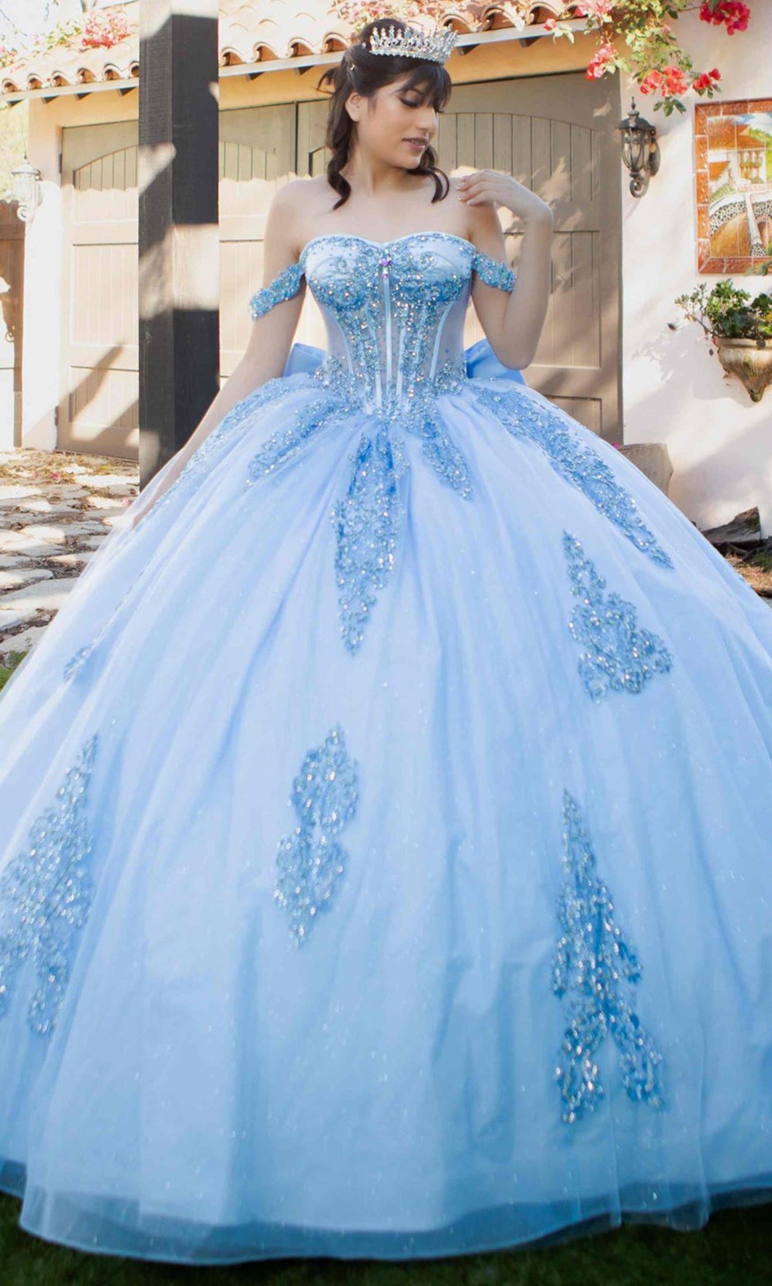 Cinderella Couture 8190J - Sweetheart Beaded Applique Long Gown