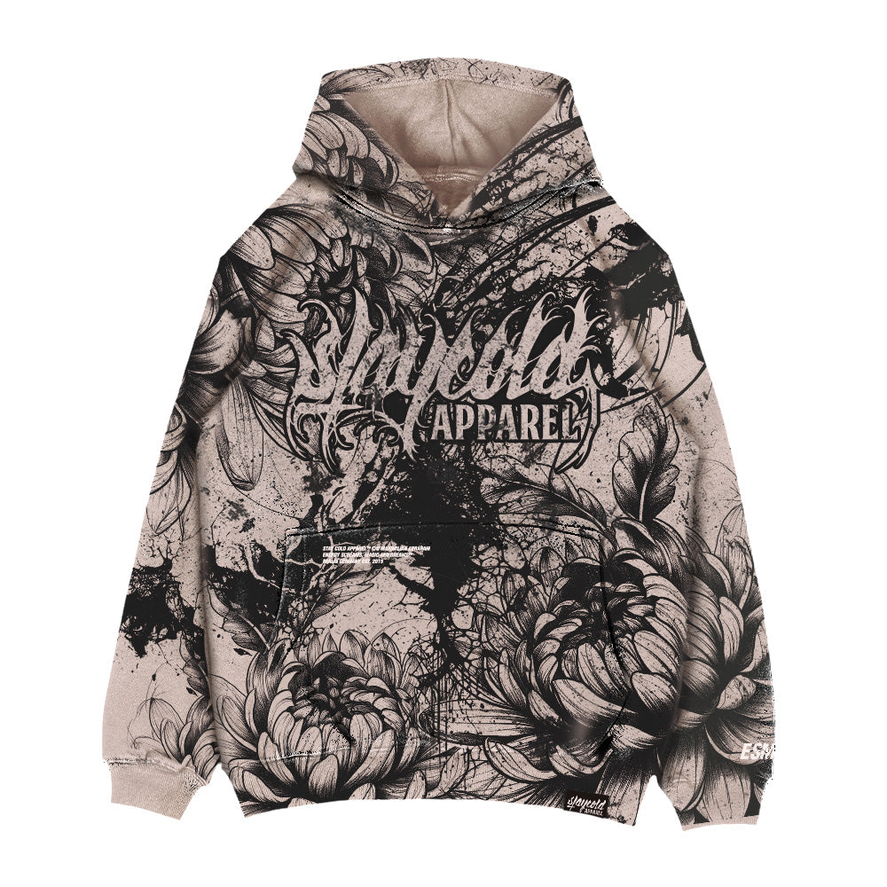 Bloomwound (Allover) - Oversized Hoodie (350GSM)
