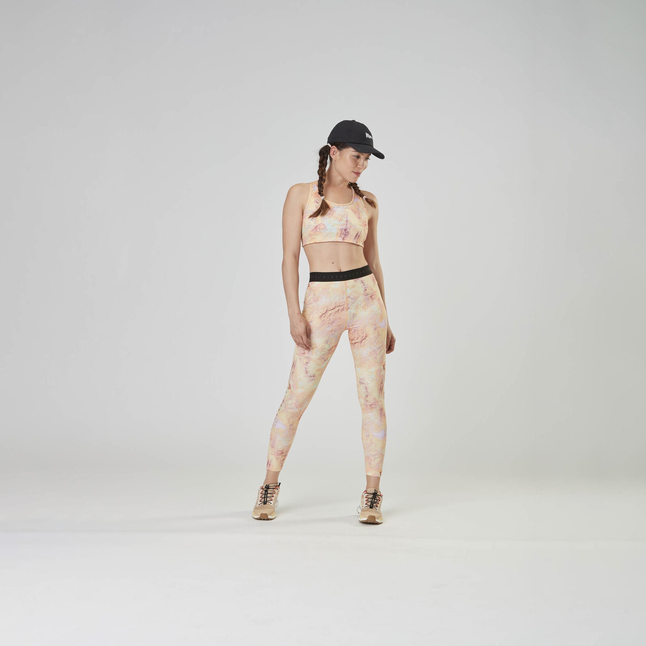 Legging technique femme CATY PRINTED
