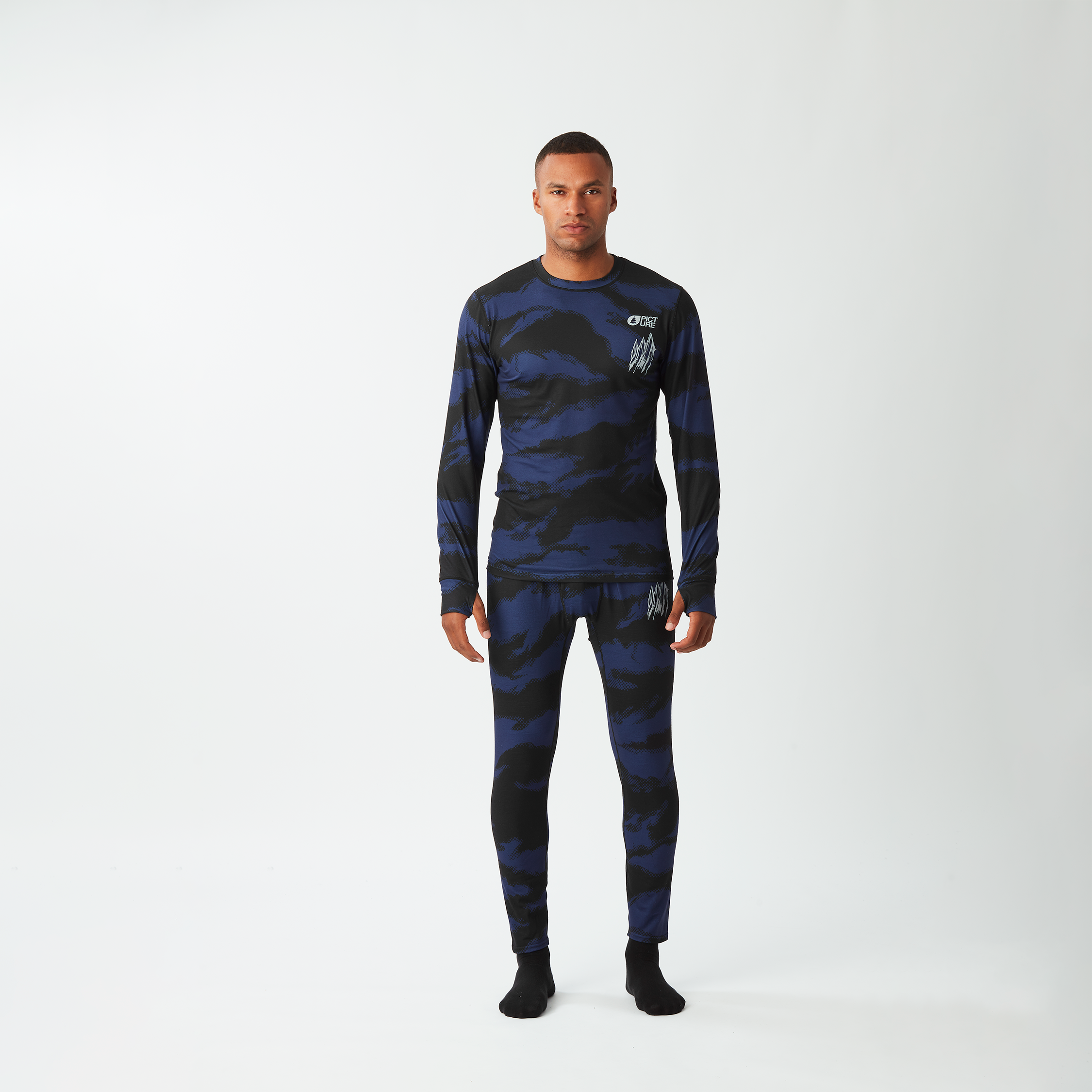 T-shirt thermique homme LHOTSE PRINTED