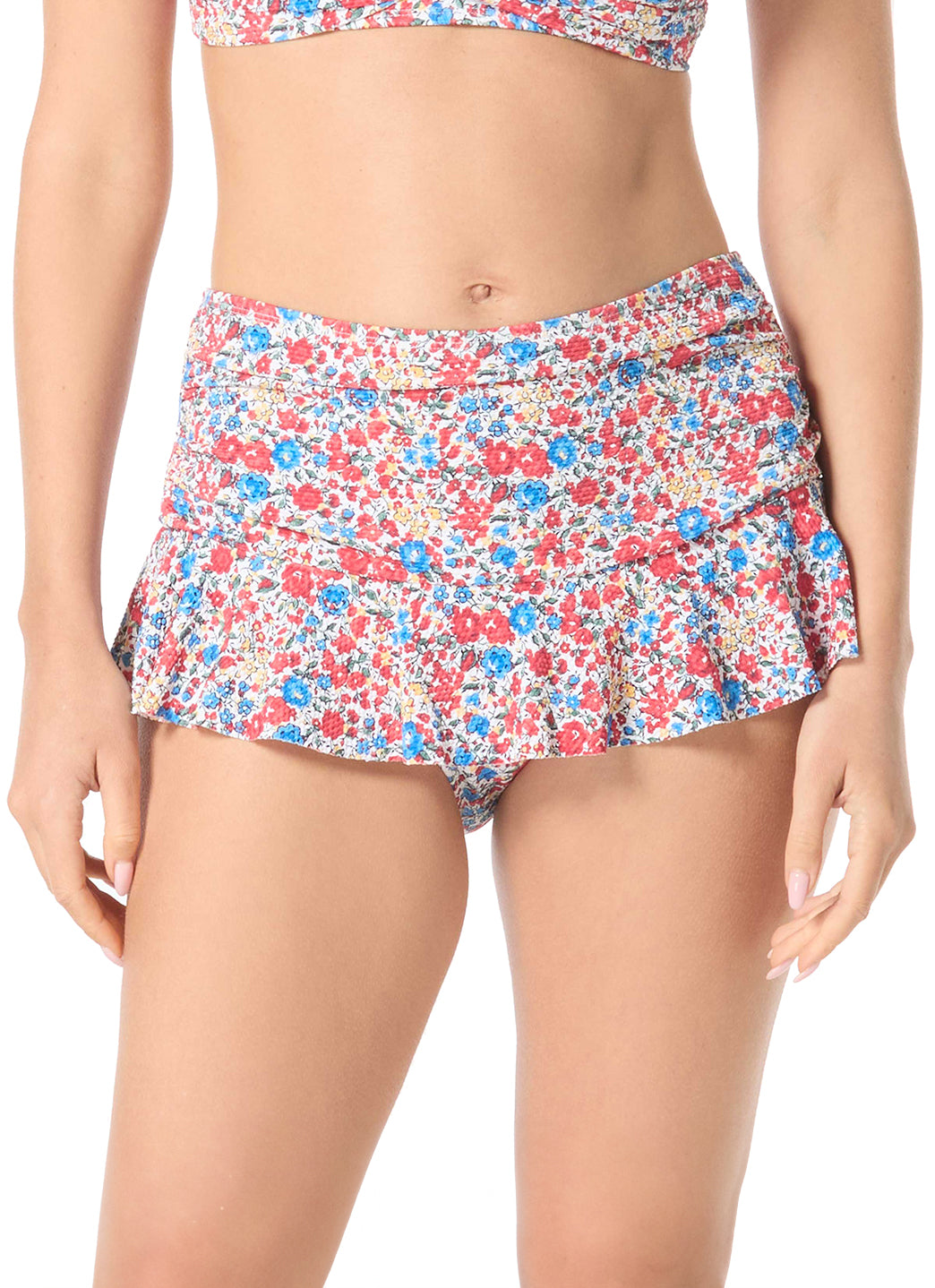 Beach House Women's Bella Flora Pique Penny Swim Skirt