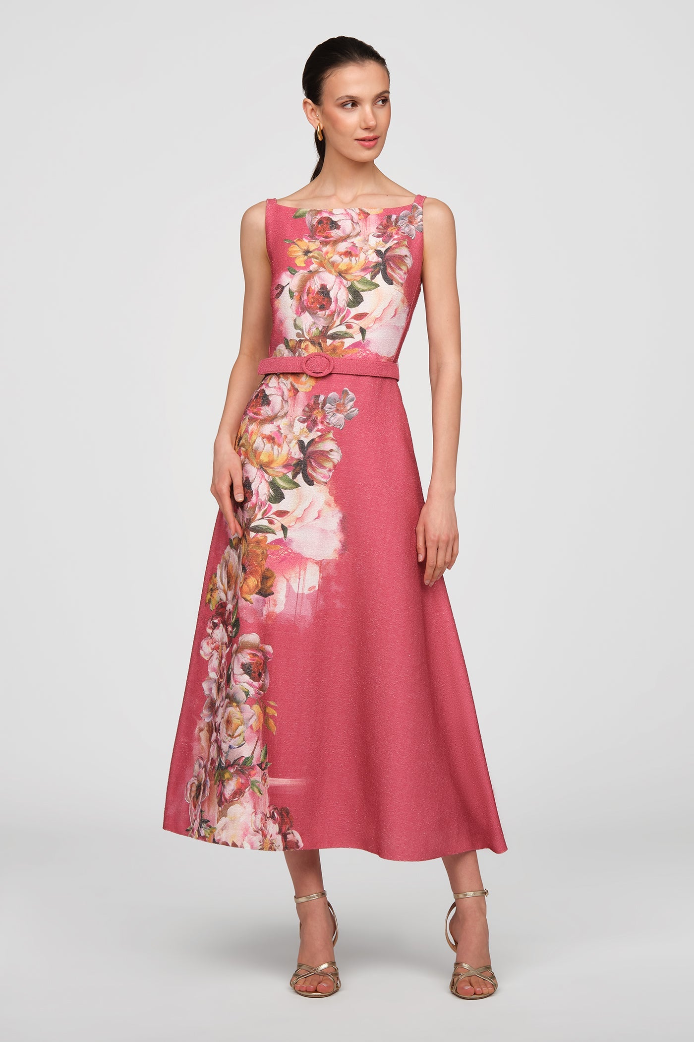Slyvie Tea Length Dress