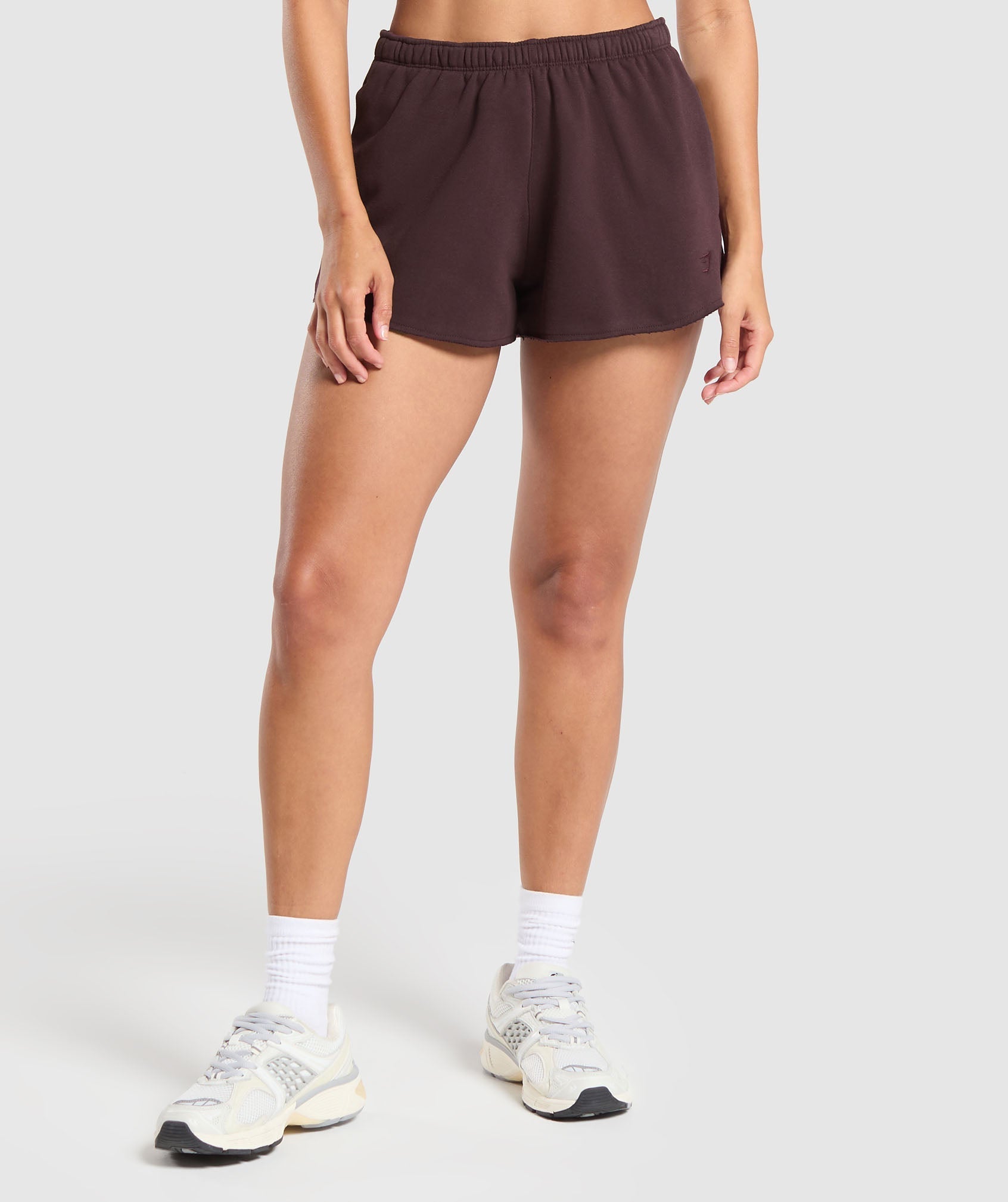 Gymshark Fleece Shorts - Heritage Brown