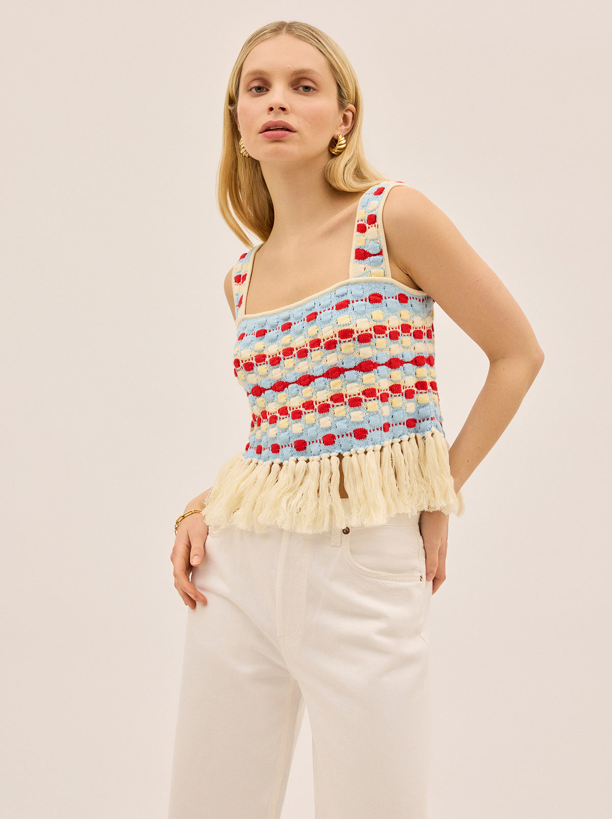 Roxana Multi Knit top