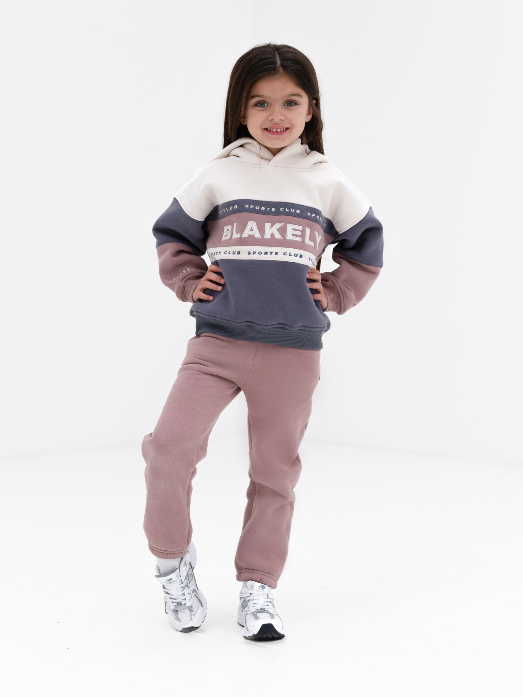 Mini Alpine Hoodie - Dusty Pink