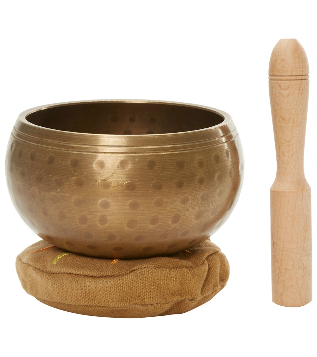 Sacred Space 3.5" Hammer Style Cast Singing Bowl