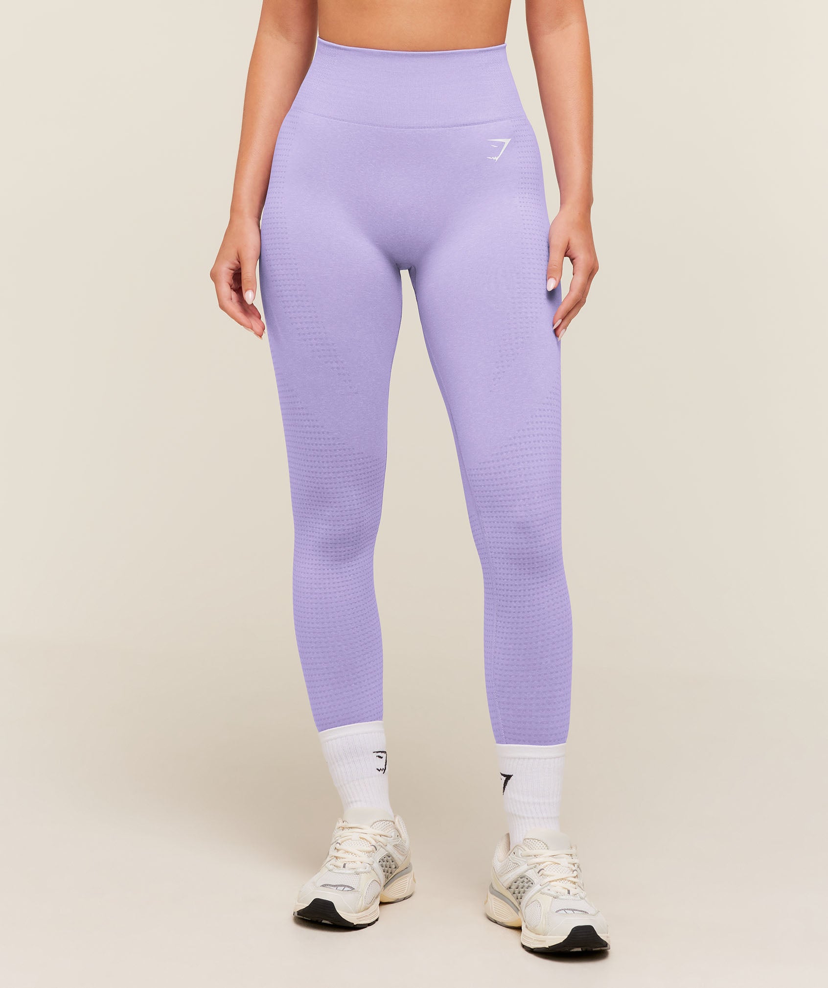 Gymshark Vital Regular Leggings - Pace Purple/Marl